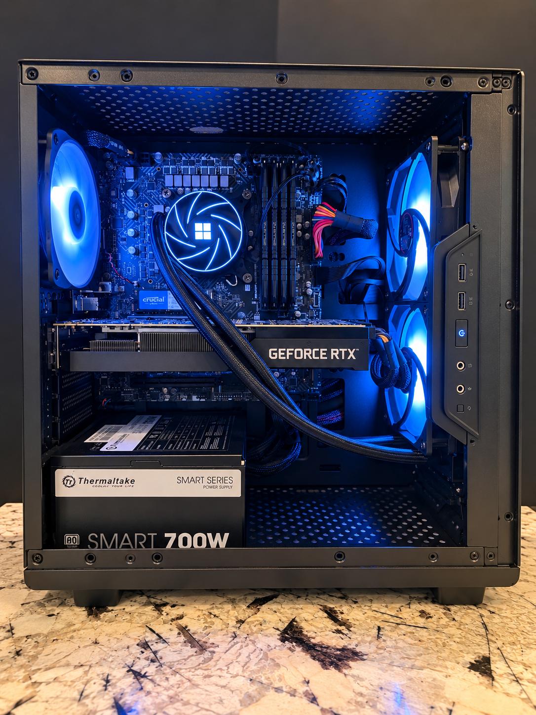 GeForce RTX 2080 ti Custom Gaming PC - Core i7-12gen, 16GB RAM, 1tb SSD
