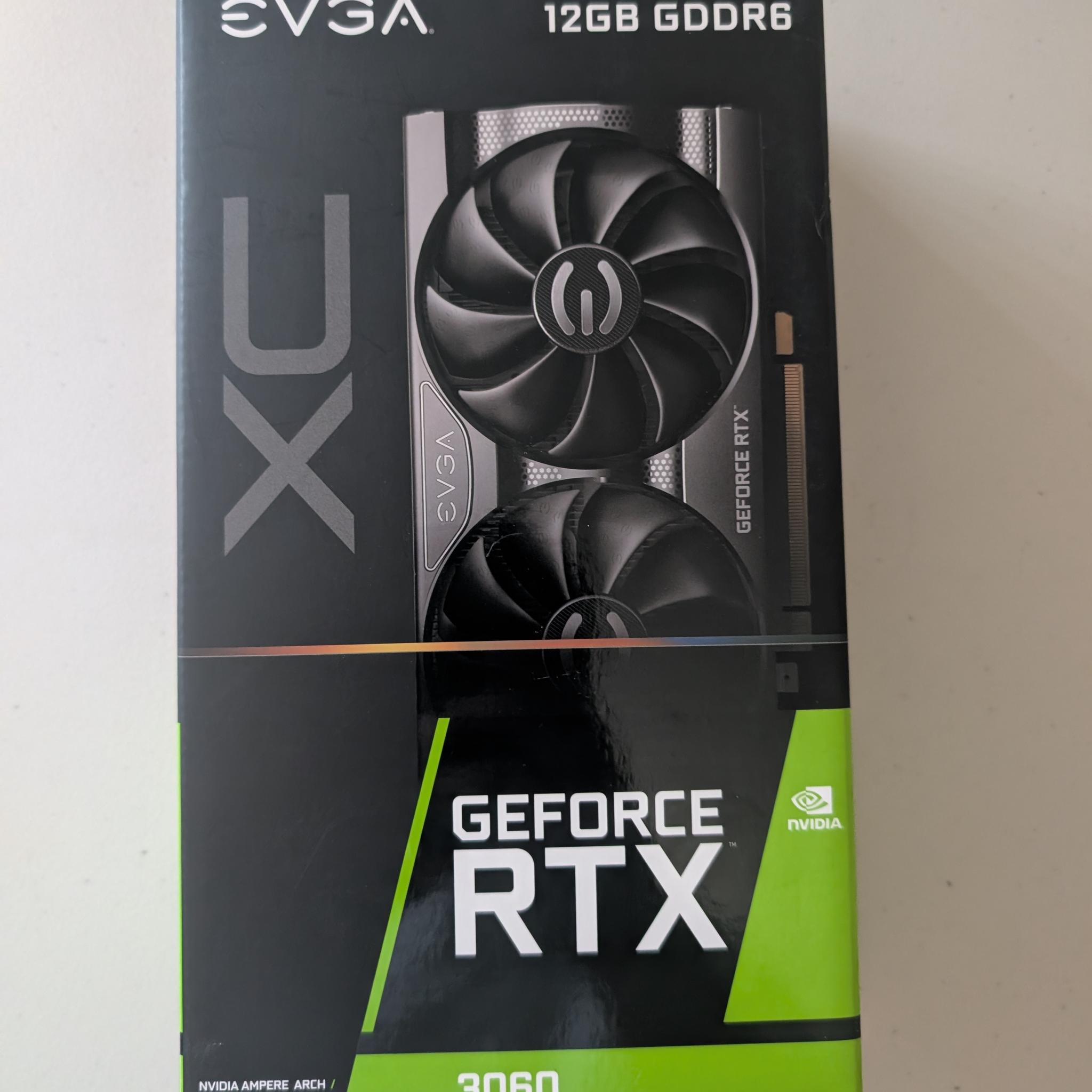 EVGA XC BLACK GAMING GeForce RTX 3060 12GB