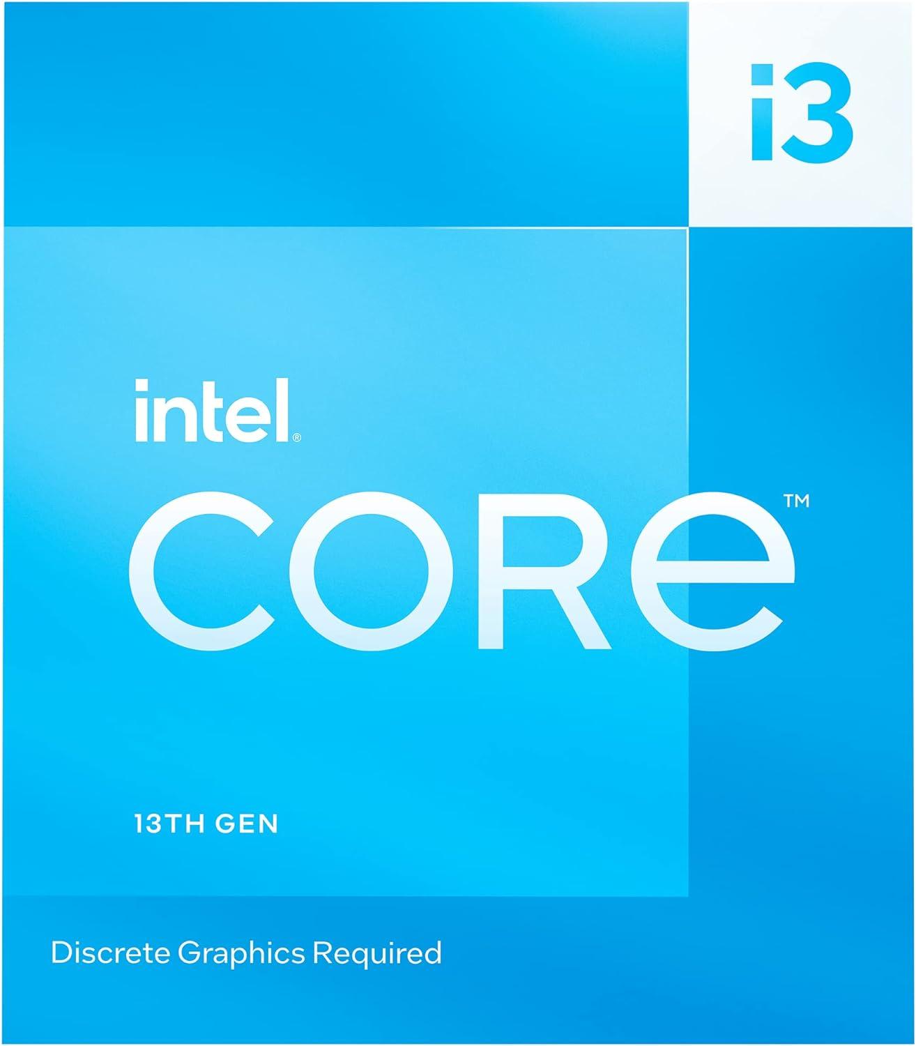 [New] Intel i3-13100F Desktop Processor - 4 Cores, 12MB Cache, up to 4.5 GHz