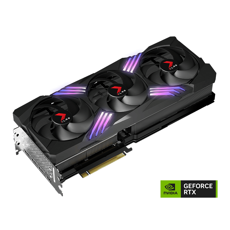 PNY NVIDIA GeForce RTX 4090 Verto Epic-X RGB Overclocked Triple Fan 24GB