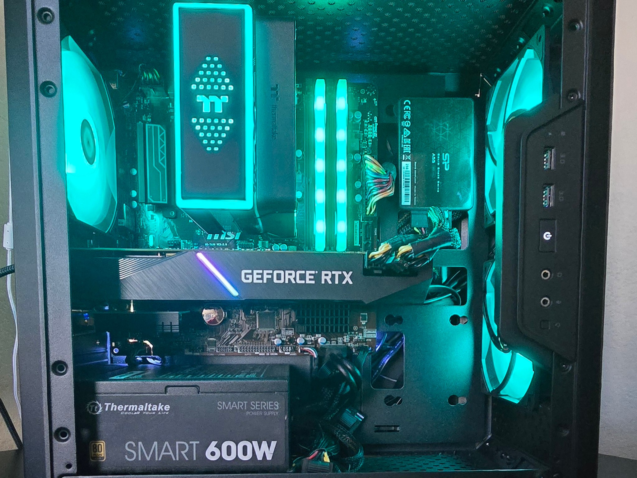Custom Gaming PC, "Jade Phantom" - Ryzen 7 3800X @ 4.5 GHZ | Asus RTX 2070