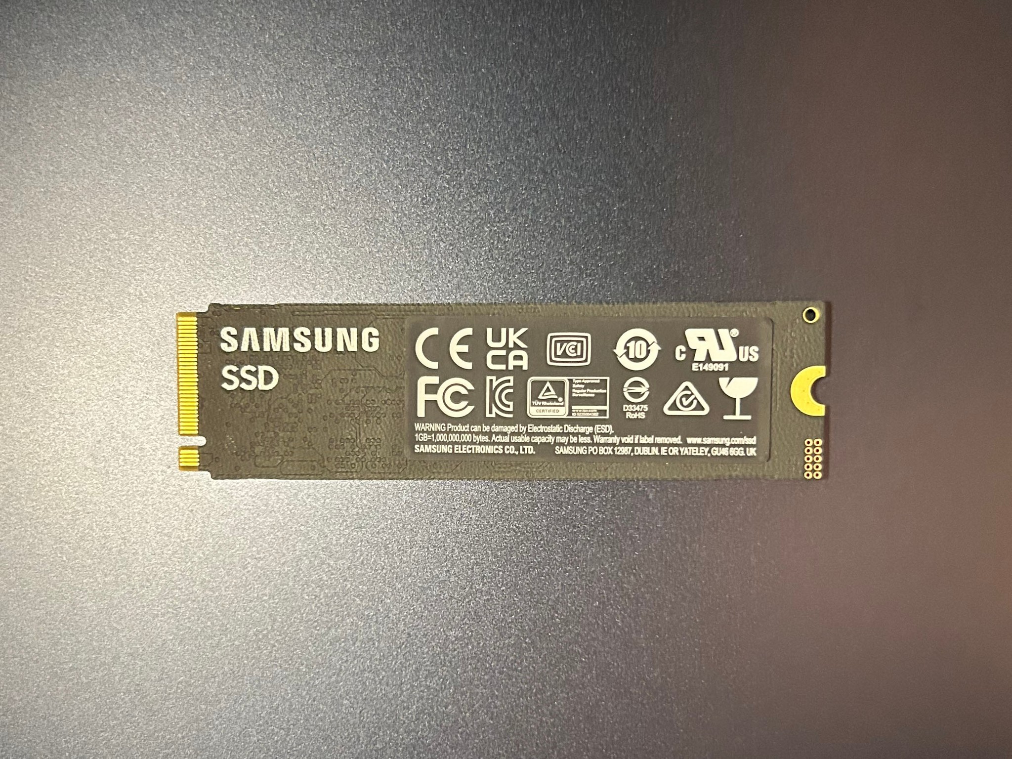9100 PRO 4TB SAMSUNG SSD PCIe NVMe 5.0x4 M.2 2280