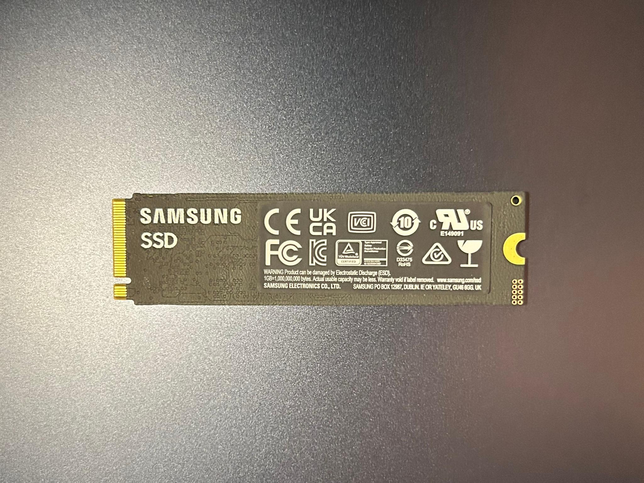 9100 PRO 4TB SAMSUNG SSD PCIe NVMe 5.0x4 M.2 2280