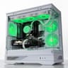 💧🧬Liquid Cooled Gaming PC🚀 AMD RX 9600 XT 16GB🚀AMD Ryzen 7 5800X🚀 16GB DDR4🚀 1TB SSD