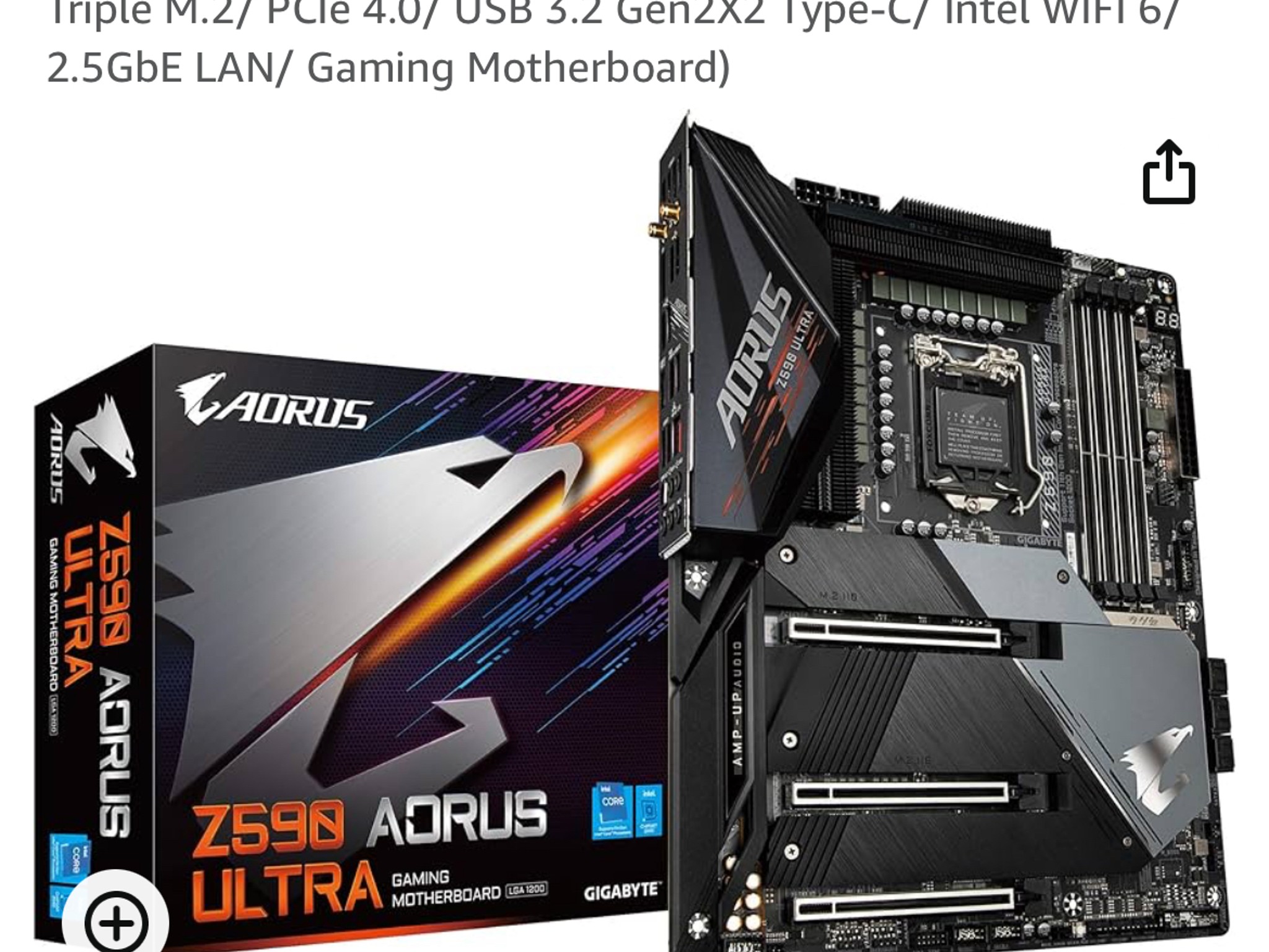 GIGABYTE Z590 AORUS ULTRA