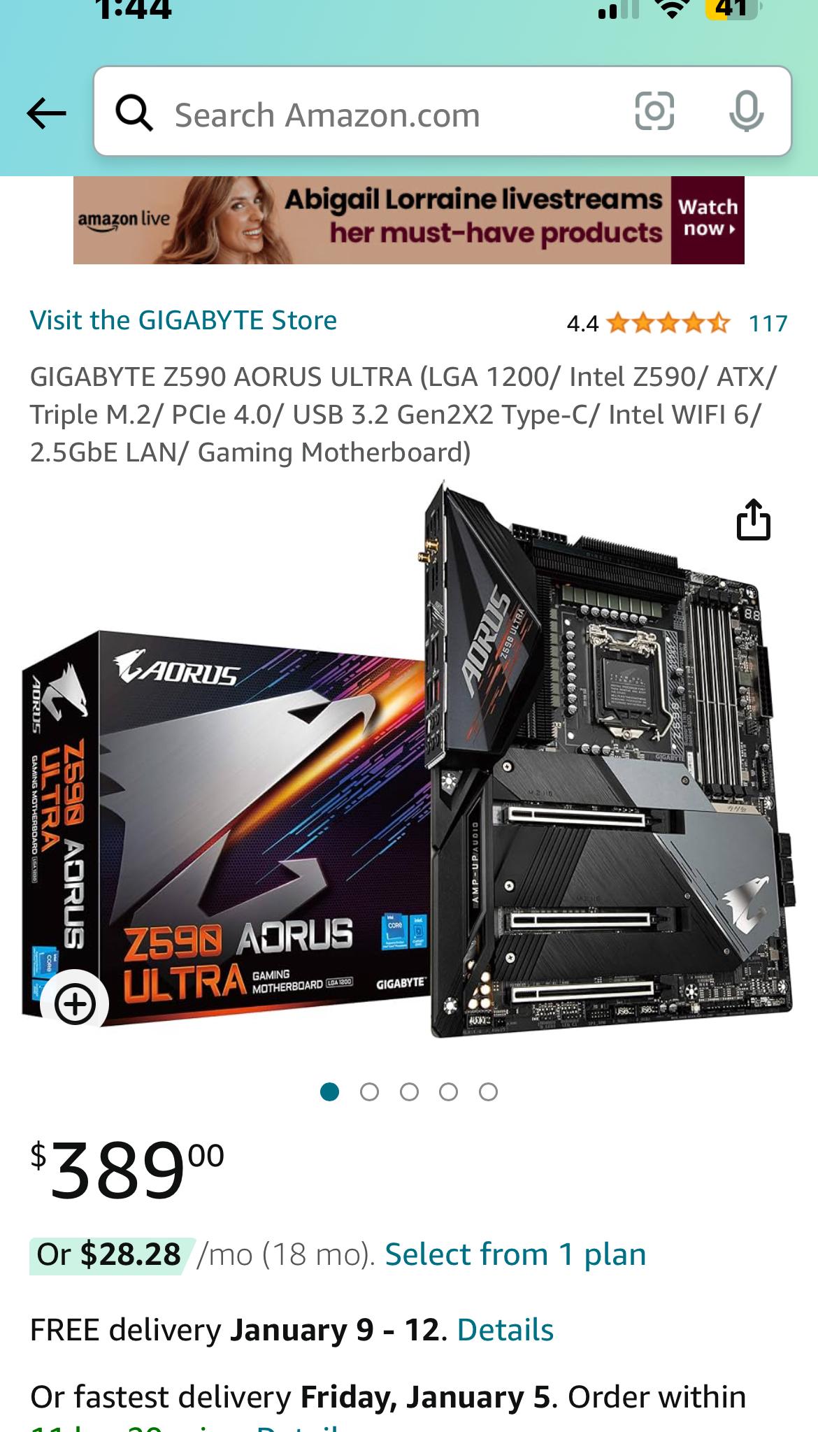 GIGABYTE Z590 AORUS ULTRA