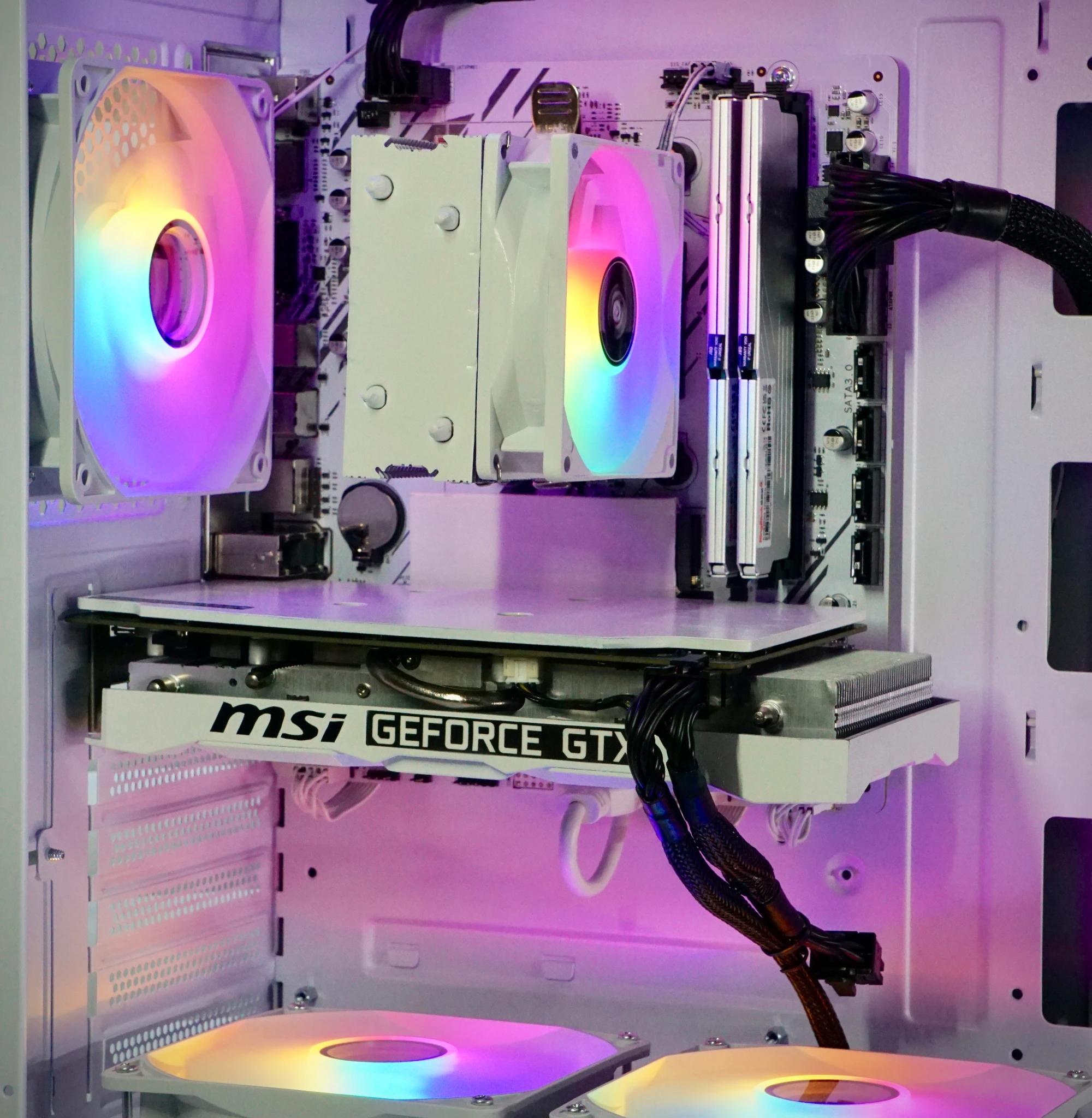 MODDED! GTX 1660 Super | Ryzen 5 2600 | Fishtank Case | 16GB | 512GB | $525