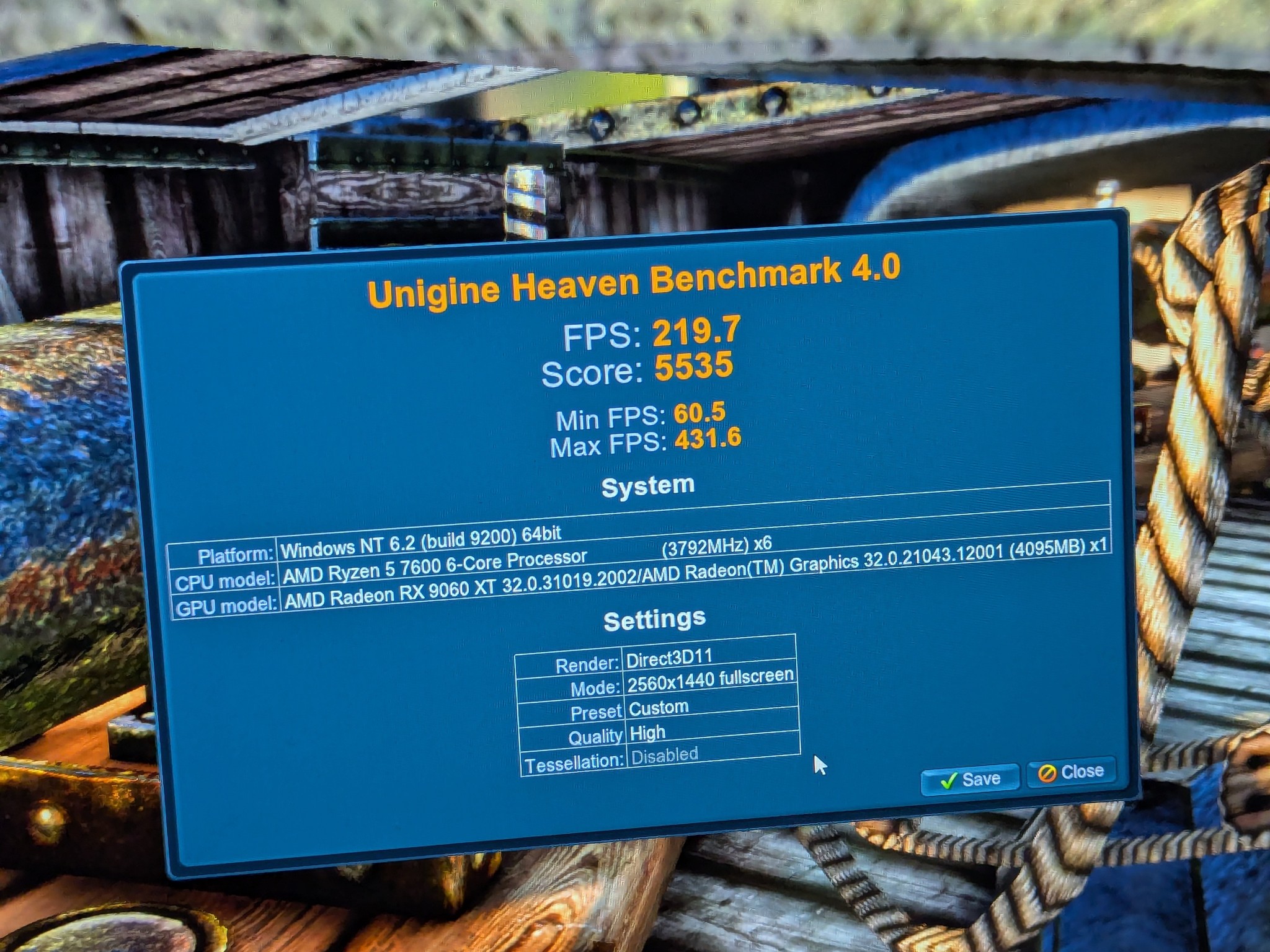 Gaming PC|AMD Ryzen 5 7600|Radeon RX 9060 XT|32 GB DDR5 6000 CL30|1 TB SSD|Windows 11 Home