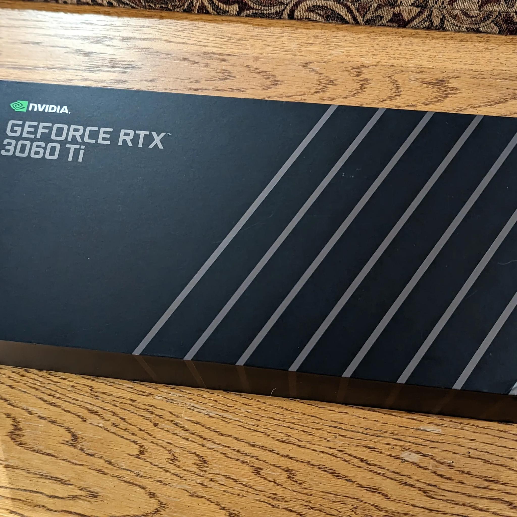 NVIDIA GeForce RTX 3060 Ti Founders Edition 8GB GDDR6 Graphics/Video Card