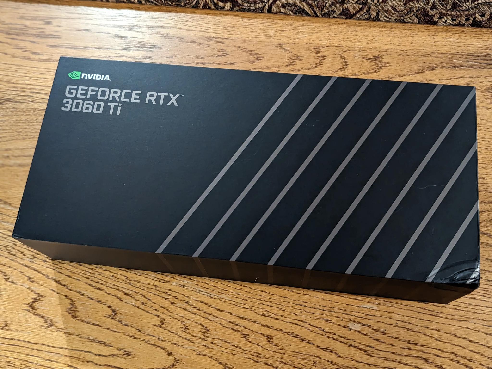 NVIDIA GeForce RTX 3060 Ti Founders Edition 8GB GDDR6 Graphics/Video Card