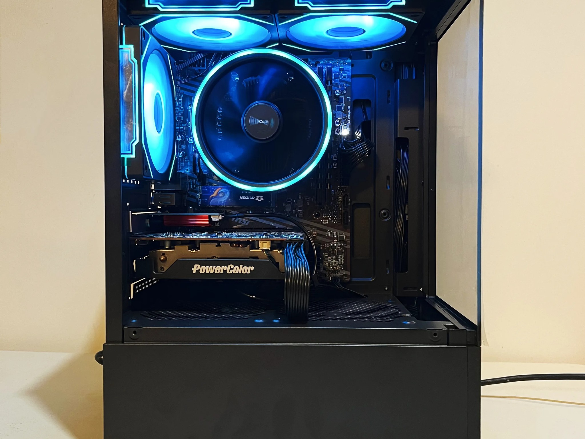 🔥SALE🔥 R5-5600|RX 6500XT|16GB RAM|WIFI|ARGB Fans|-DepxTech Pre-Built PC