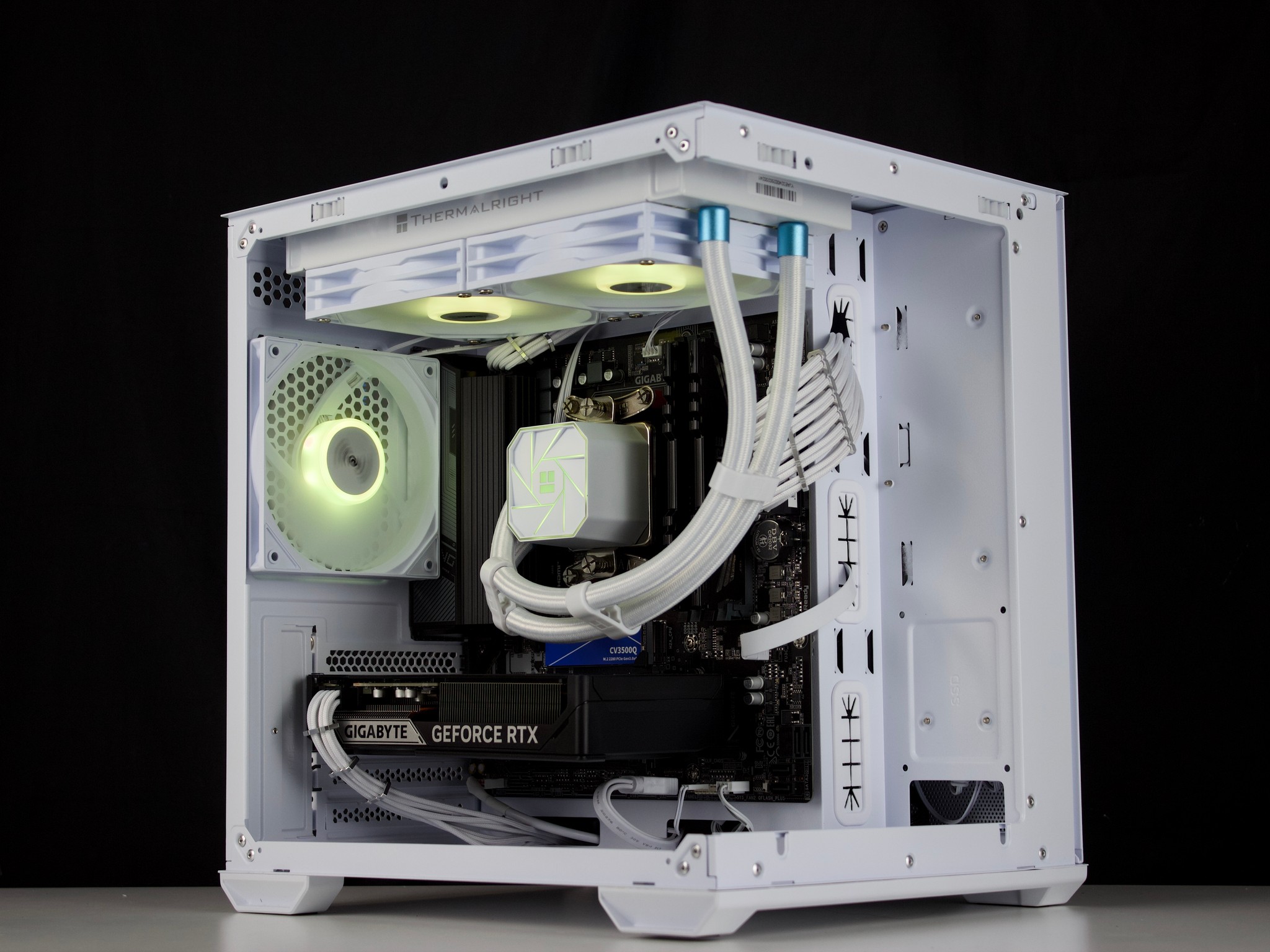 🧊❄️🧊 White Gaming PC – RTX 5060 TI, Ryzen 7 5700X, 32GB RAM, 1TB SSD - WiFi, BlueTooth 🧊❄️🧊