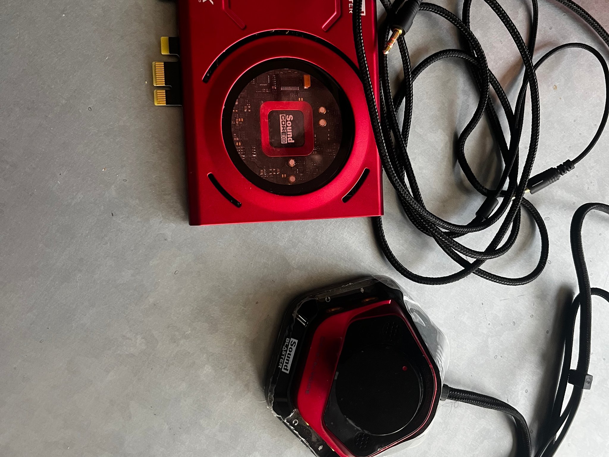 Sound blaster sound card