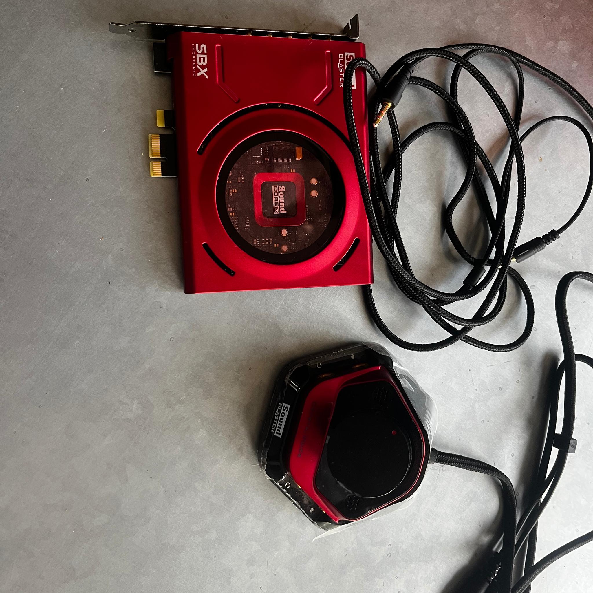 Sound blaster sound card