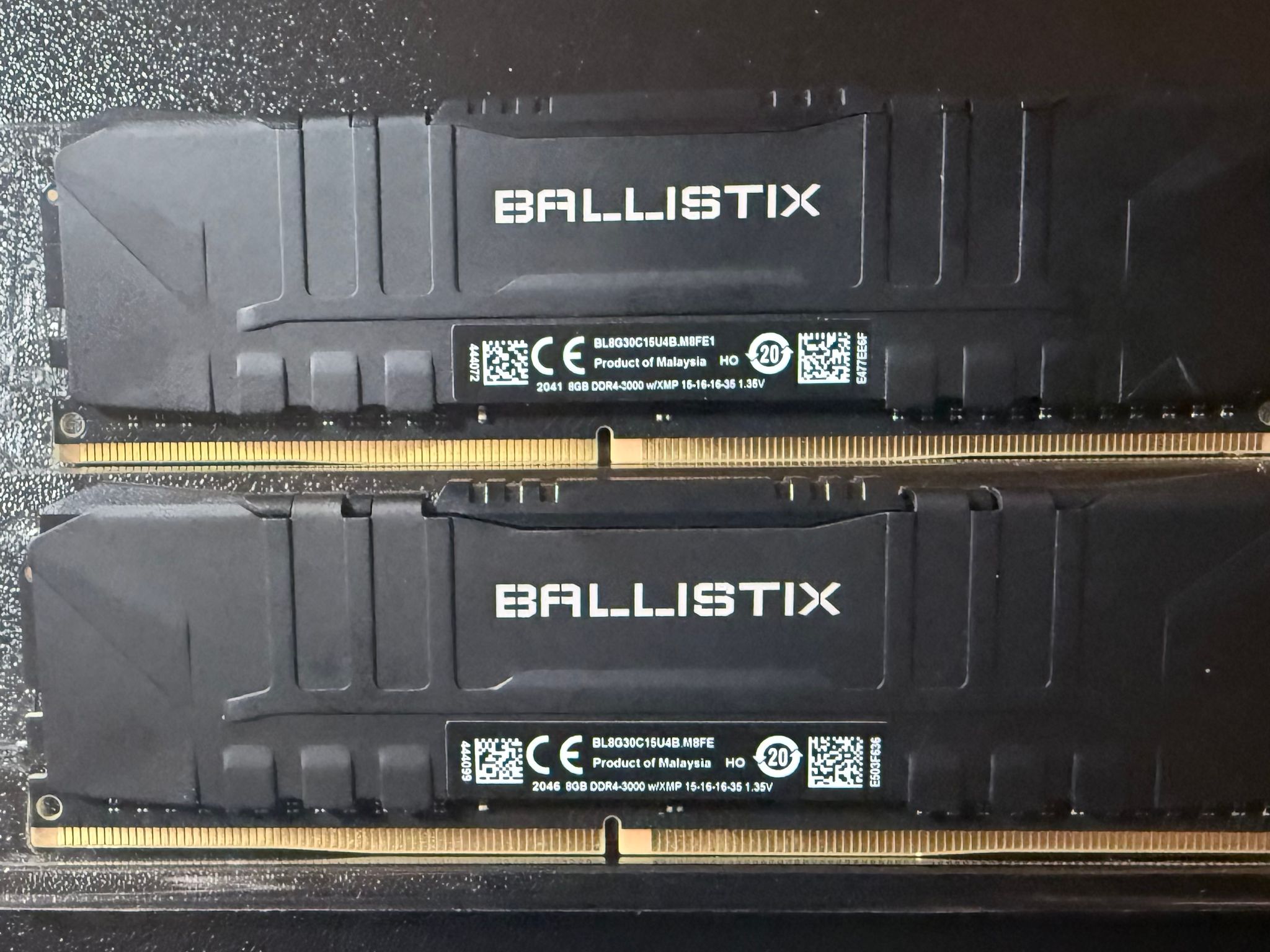 Crucial Ballistix DDR4 32GB (4x8GB) 3000MHz Memory Kit