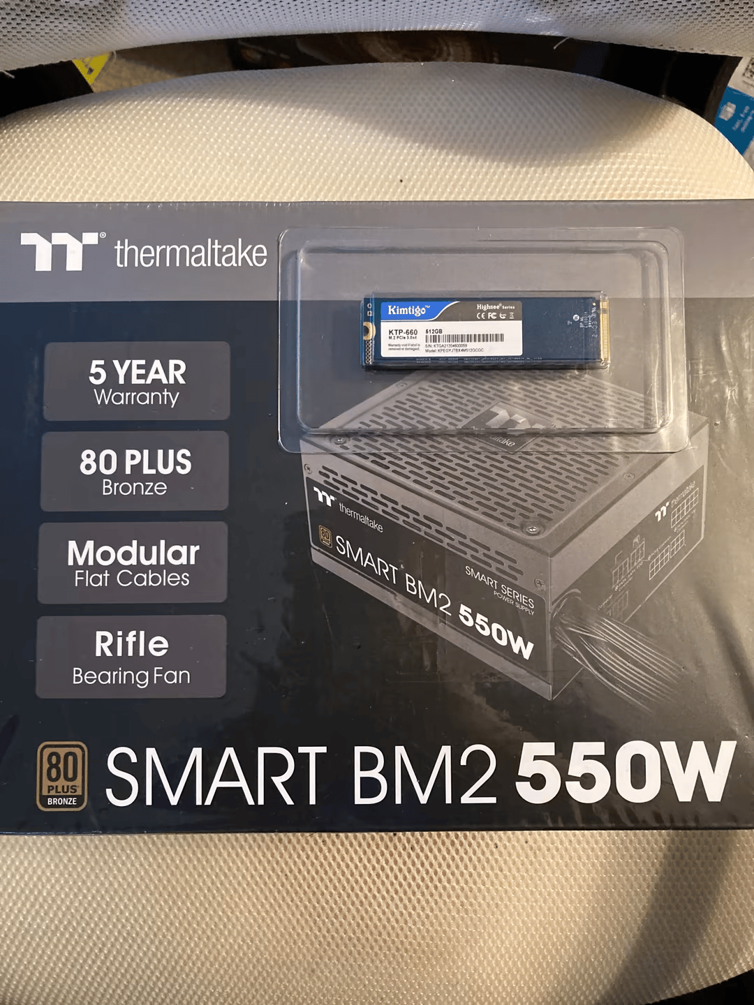 Thermaltake Smart Bm2 and Kintigo ssd Combo