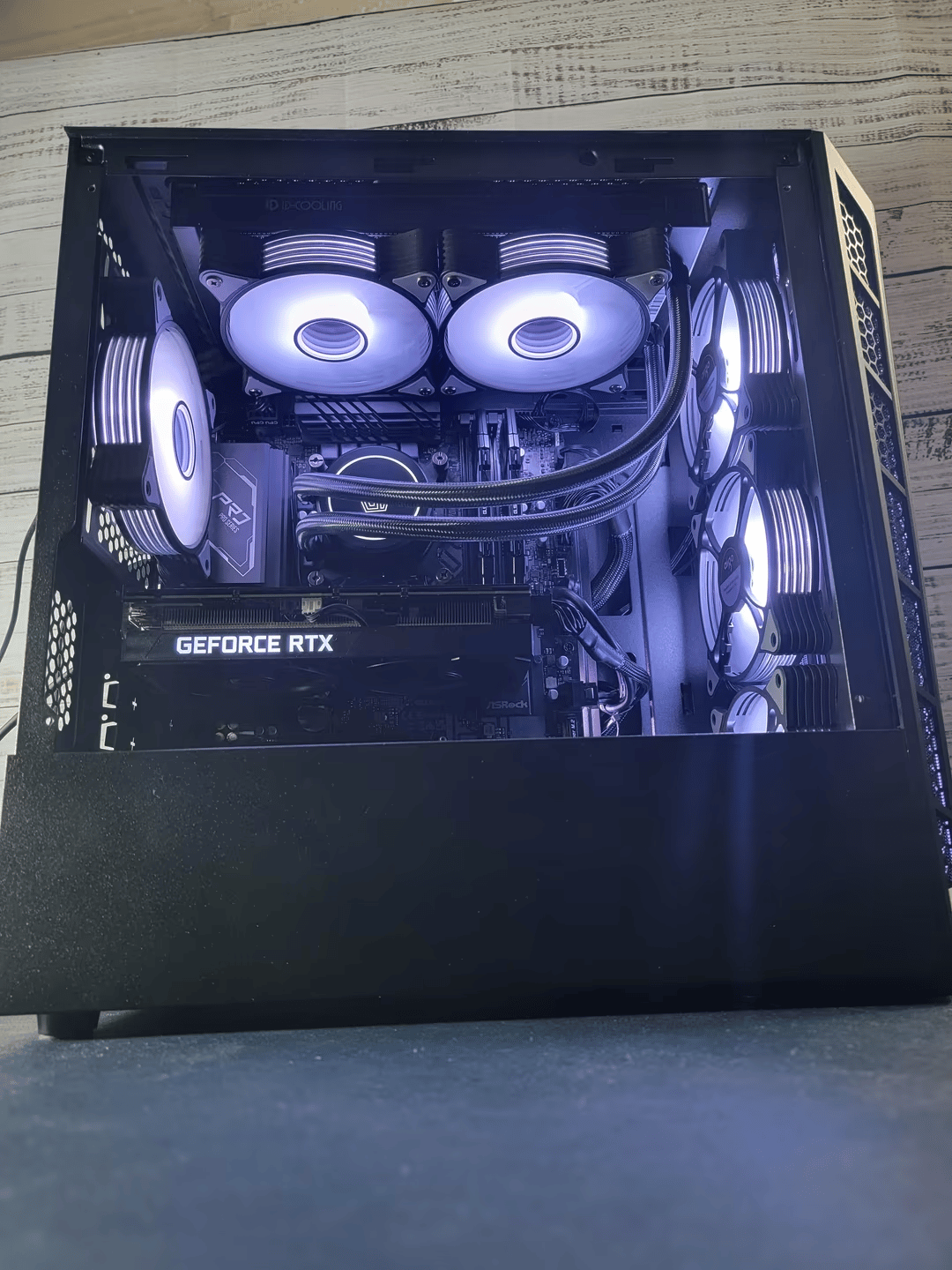 "MeisterBox" Watercooled Intel I5 12400 + RTX 3060ti Gaming PC