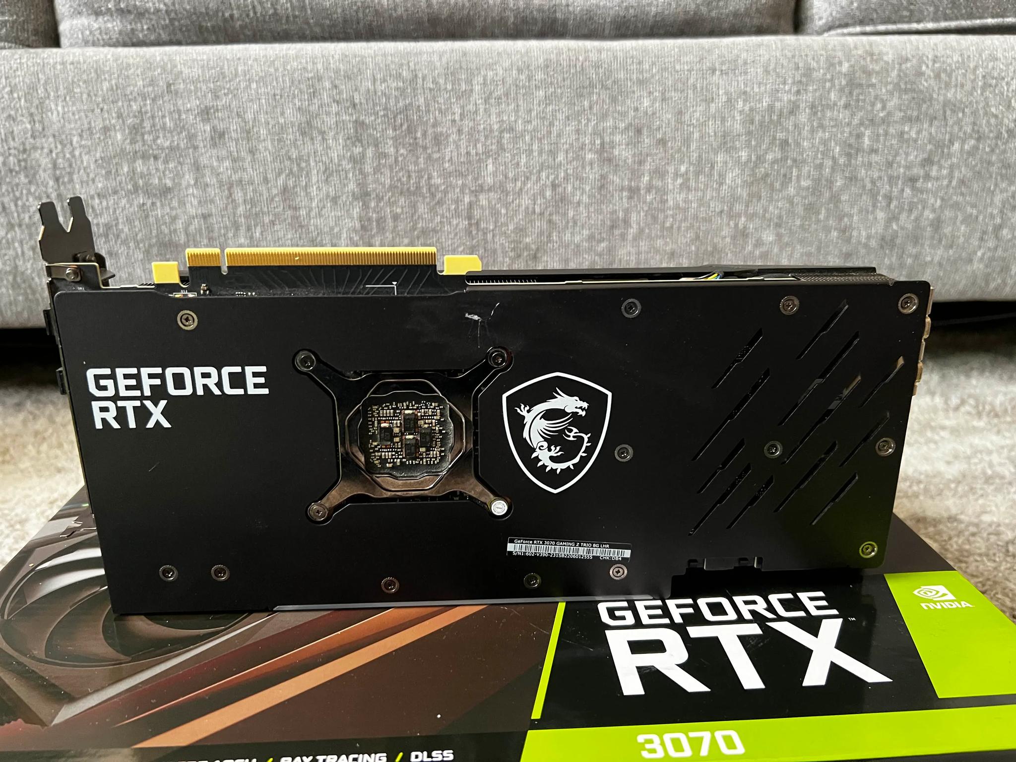 RTX 3070 MSI X TRIO LHR
