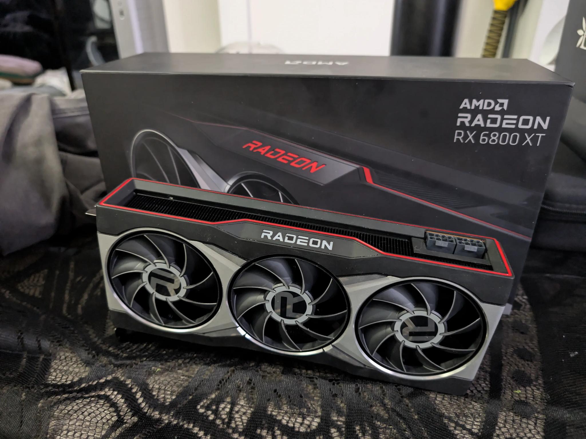 AMD Radeon RX 6800XT 16GB in Original Packaging with extra PhaseSheet PTM