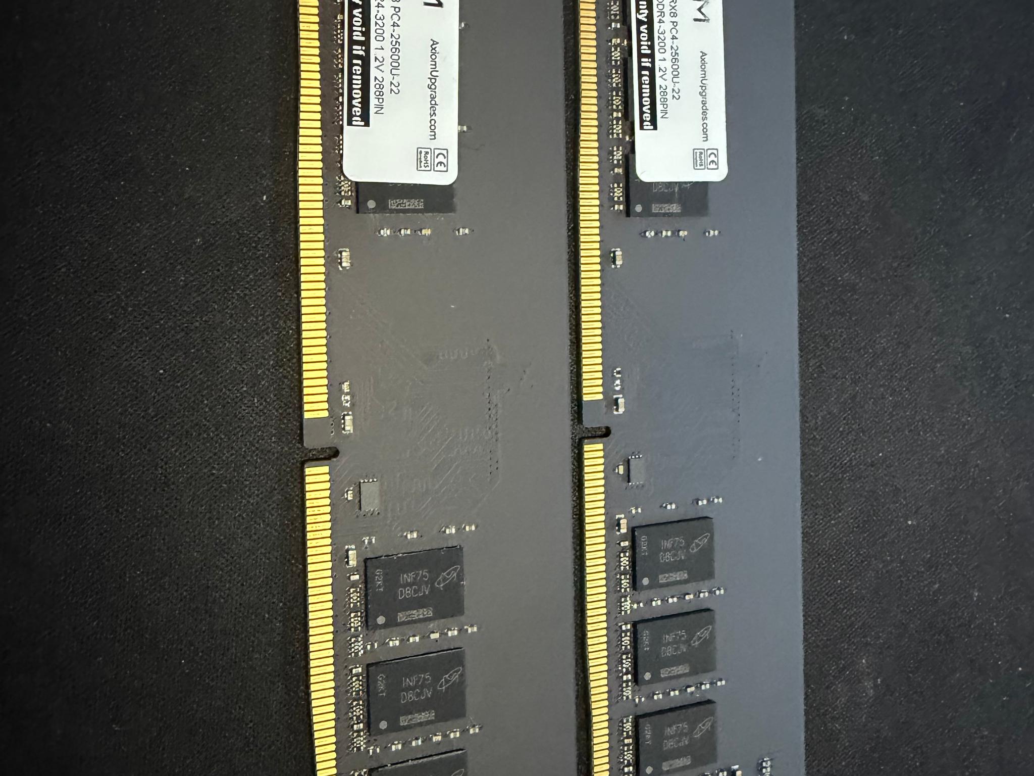 16GB 3200MHz DDR4 Modules
