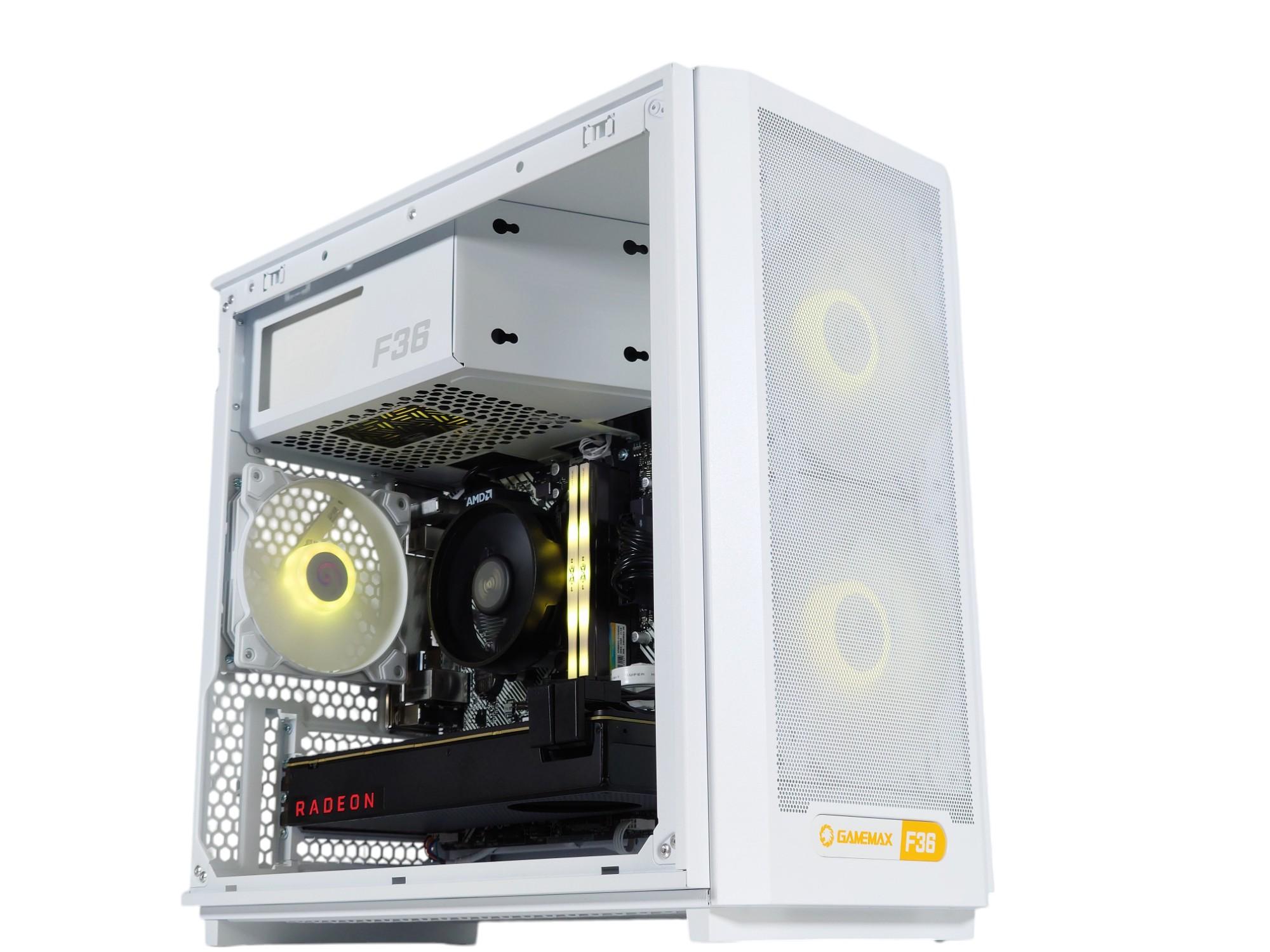 ❄️🐻‍❄️Gaming PC|| AMD RX Vega  64 8GB🌨️ AMD Ryzen 5 2600🌨️ 16GB DDR4🌨️ 500GB SSD
