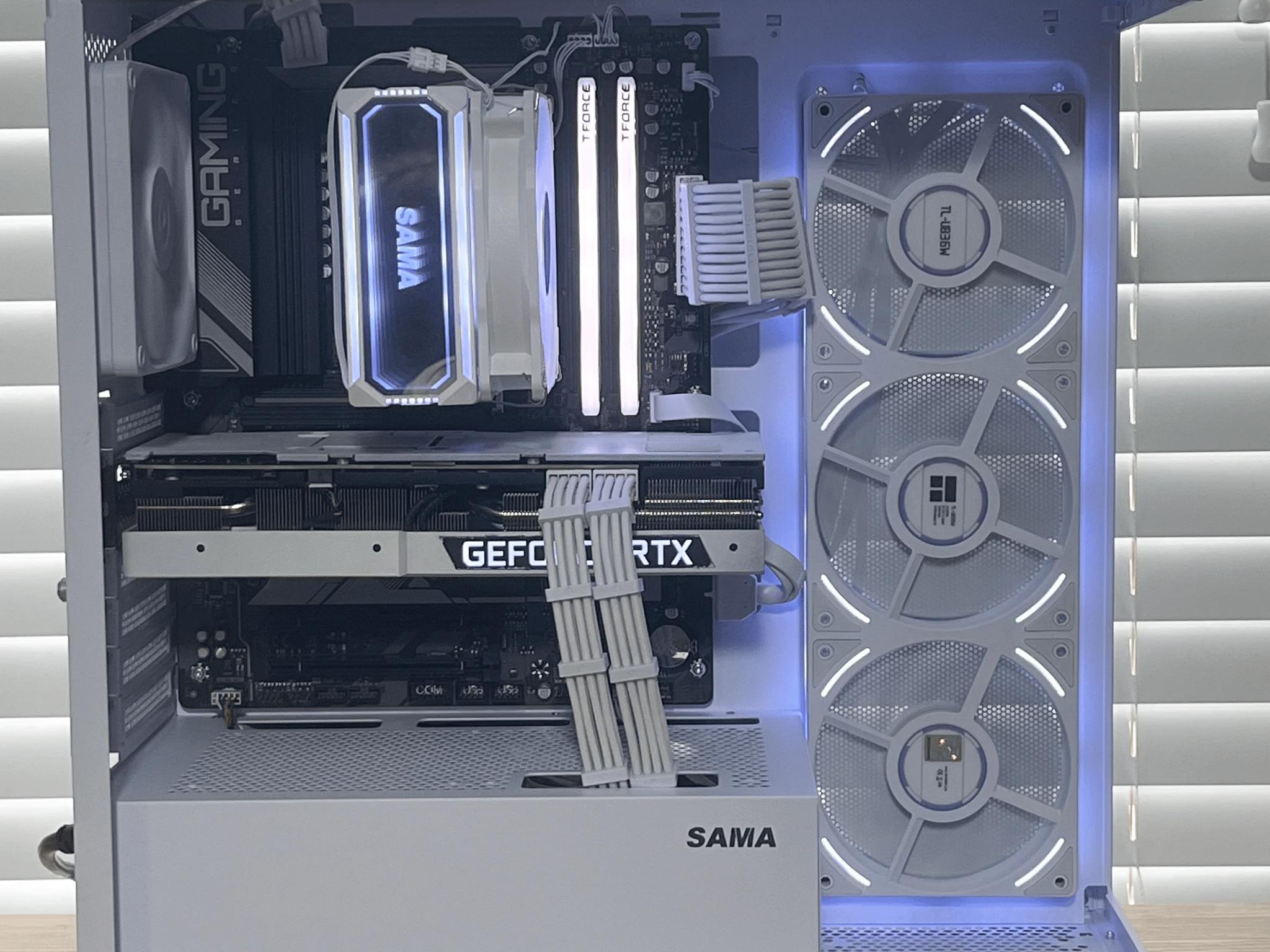 🗲 White Gaming PC | Ryzen 5 7600x | RTX 3080 | 32GB DDR5 | WiFi & BT🗲