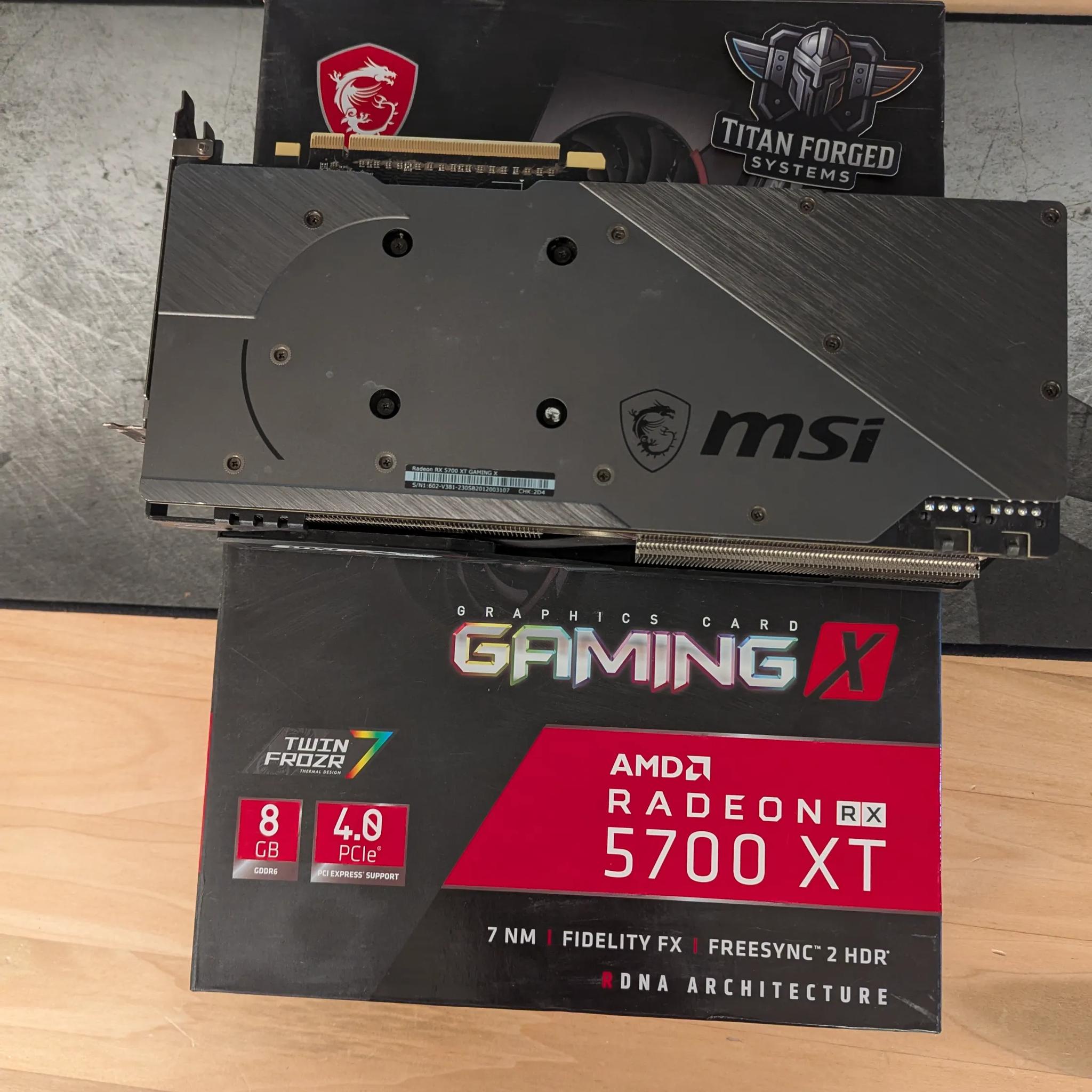 🔴 MSI 5700 XT Gaming X – 1440p Powerhouse | RGB Twin Frozr VII Design 🔥