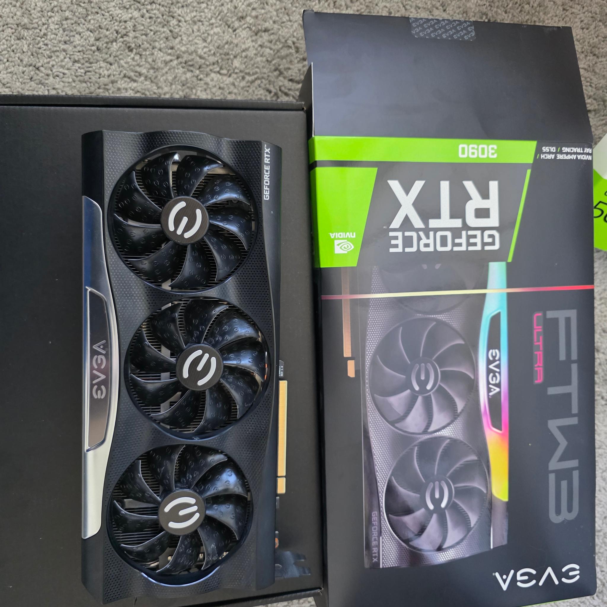 EVGA RTX3090 FTW3 Ultra