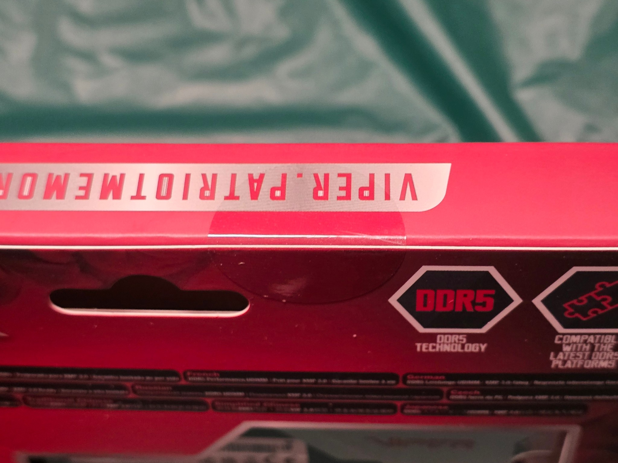 Patriot Viper Venom DDR5 RAM 64GB (2X32GB) 6000MT/s CL30 UDIMM Desktop Gaming Memory Kit