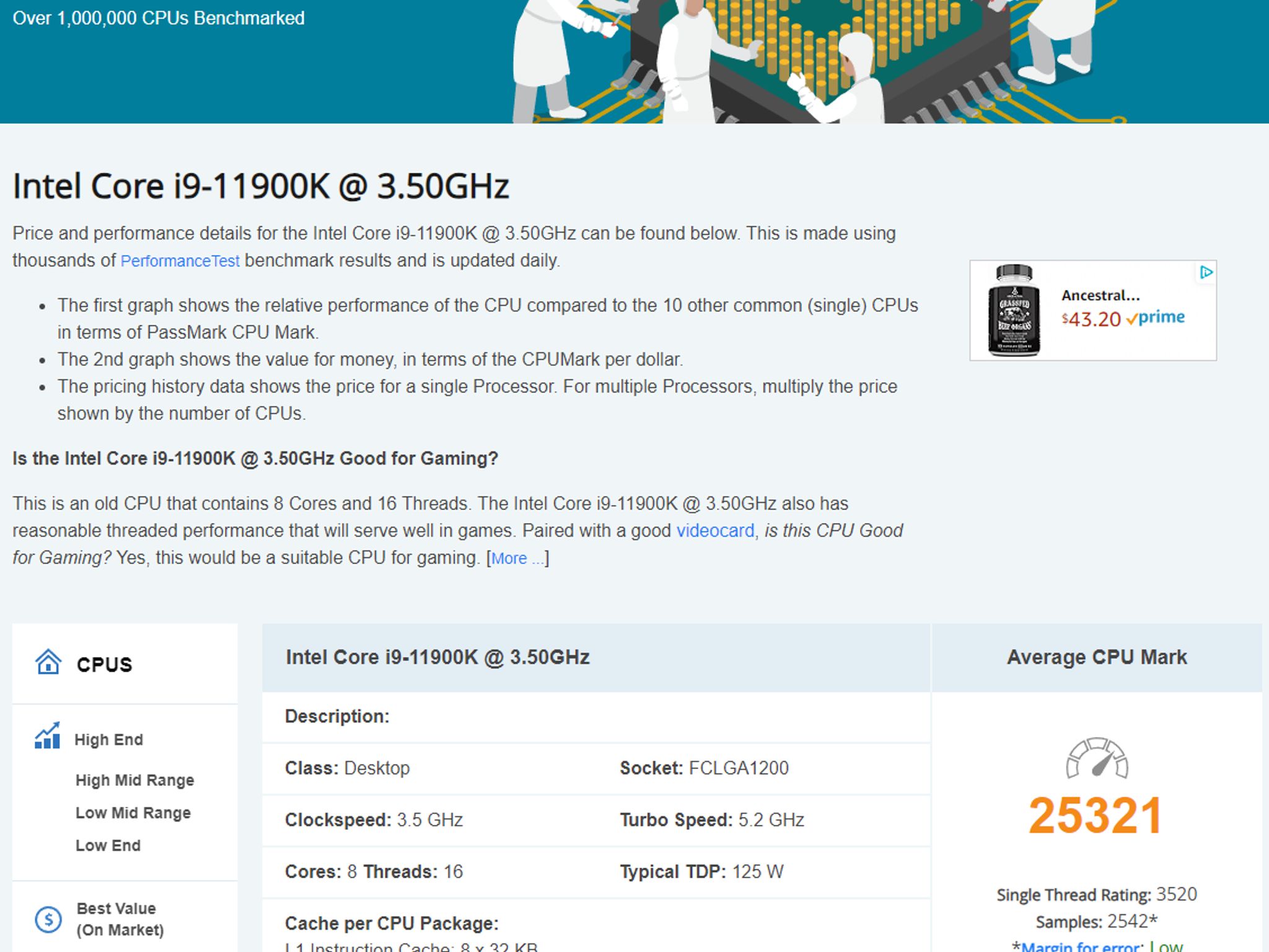 Combo: ASUS PRIME Z590-A Motherboard w/Intel Core™ i9-11900KF CPU and G.Skill Ares 32gb 3200 CL14