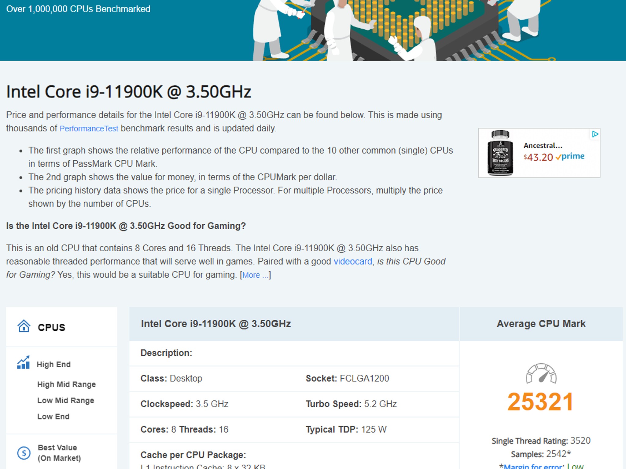 Combo: ASUS PRIME Z590-A Motherboard w/Intel Core™ i9-11900KF CPU and G.Skill Ares 32gb 3200 CL14