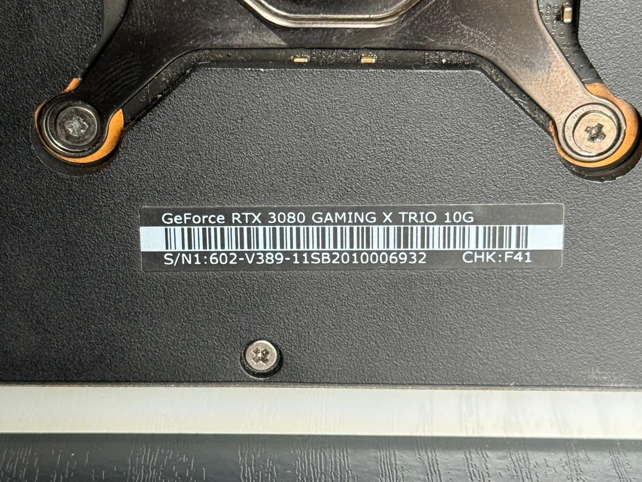 RTX 3080 READ DESC