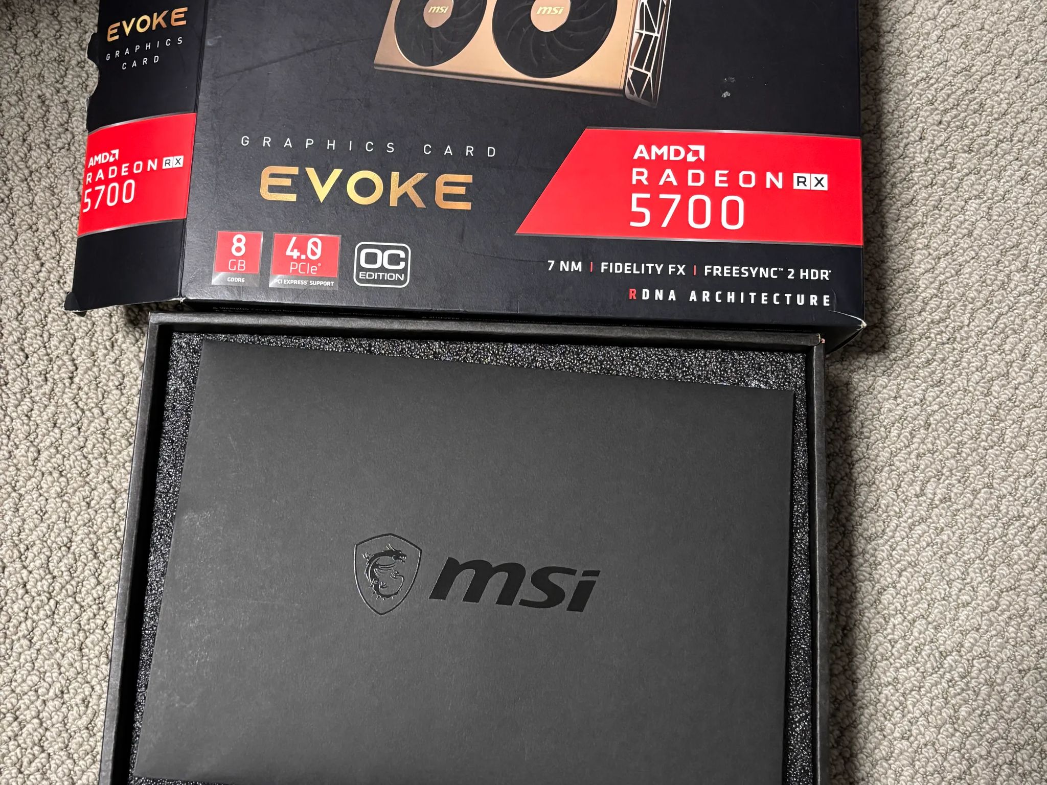 MSI Radeon RX 5700 EVOKE OC