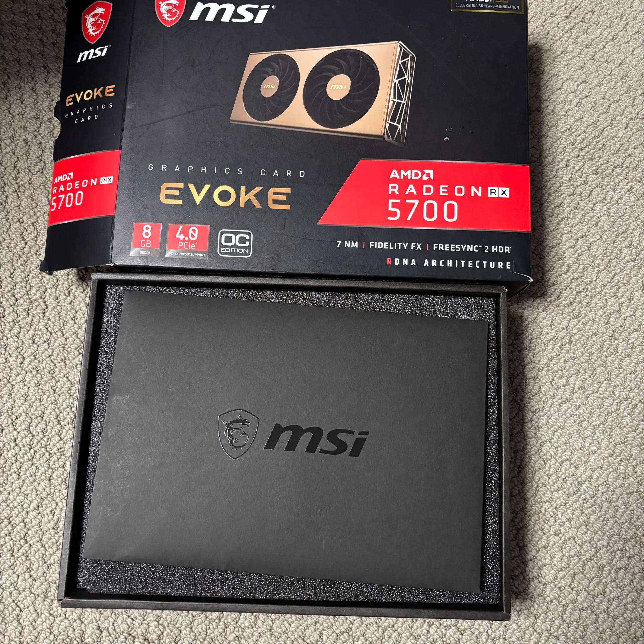 MSI Radeon RX 5700 EVOKE OC