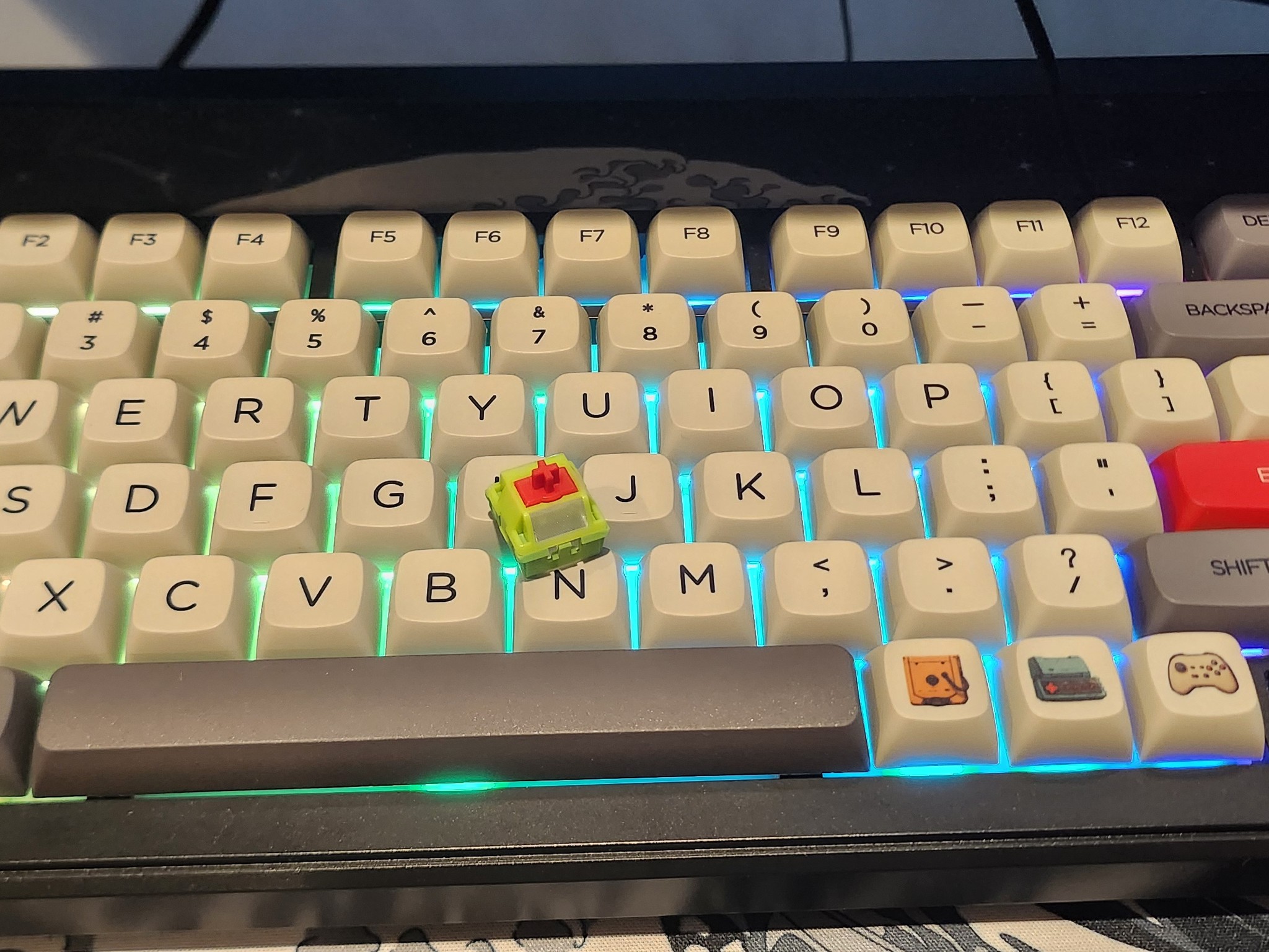 AJAZZ AK820 MAX HE | 75% Hall Effect Gaming Keyboard Wired + Extra Keycaps