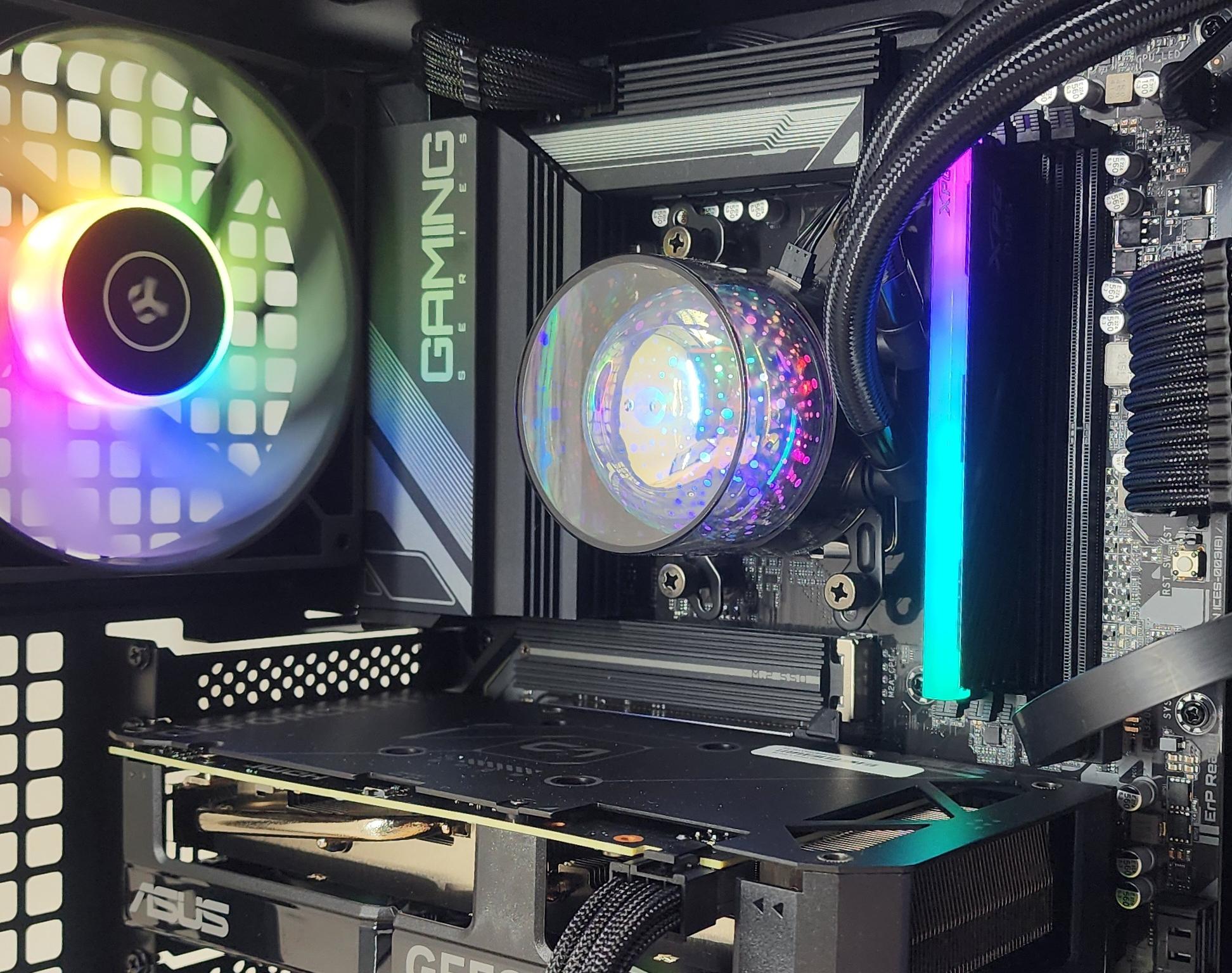 Gaming PC Ryzen 7 7700X 16GB RAM 1TB SSD RTX 4060 Ti 16GB Windows 11 Computer