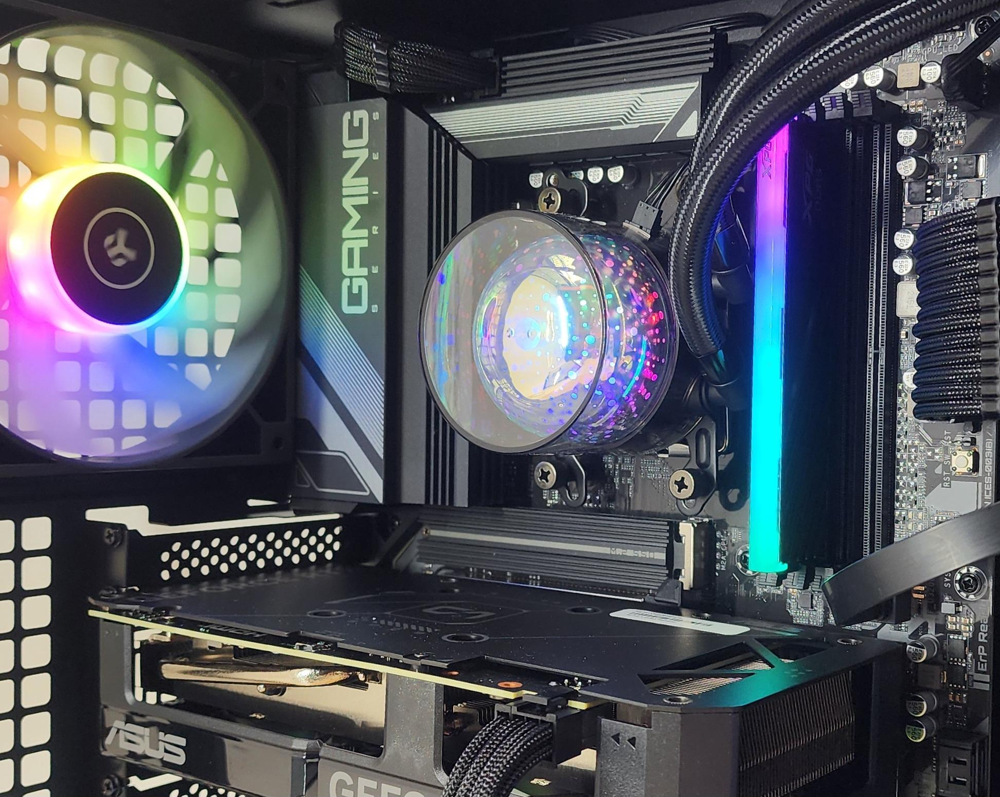 Gaming PC Ryzen 7 7700X 16GB RAM 1TB SSD RTX 4060 Ti 16GB Windows 11 Computer