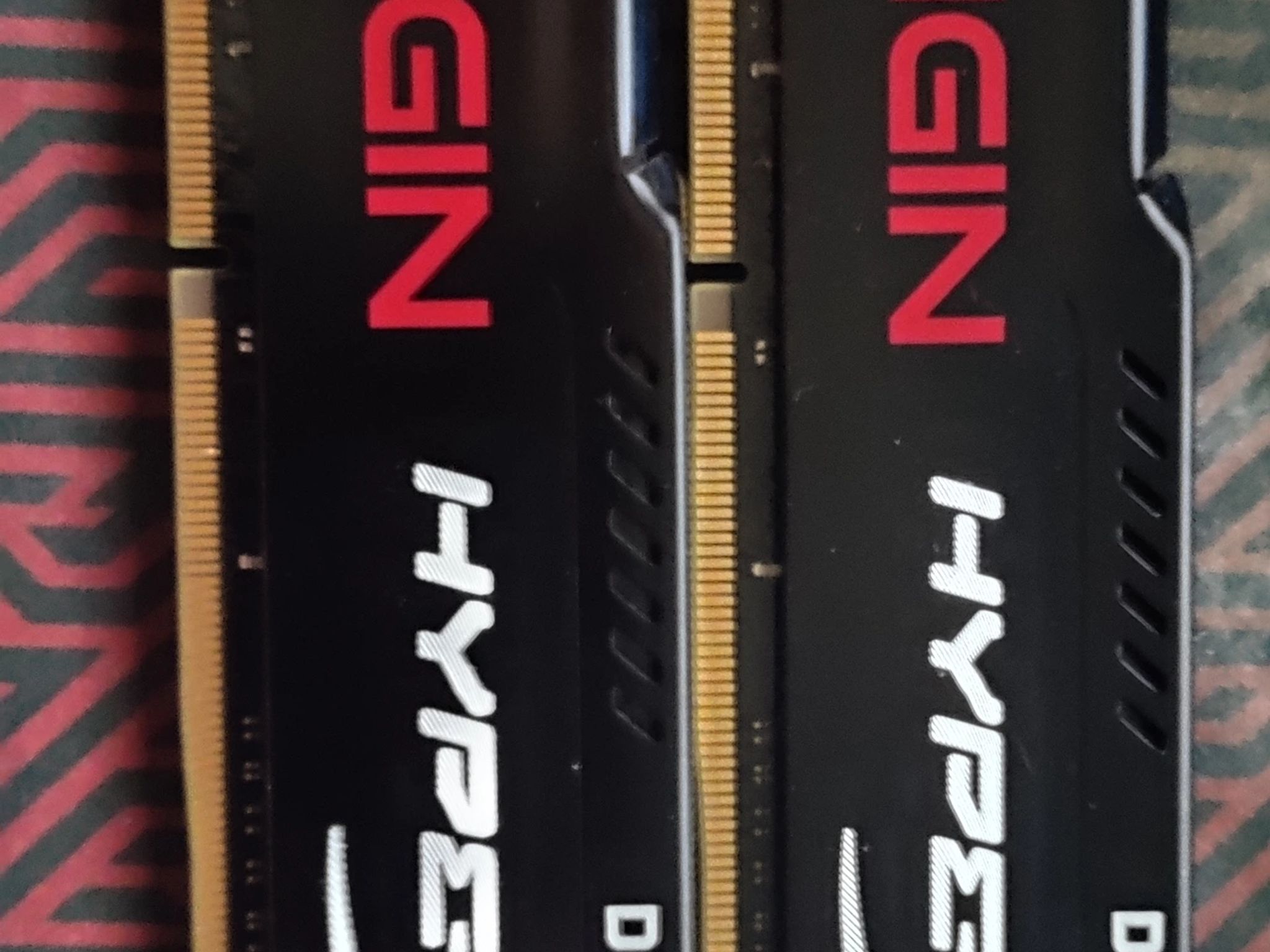 Kingston HyperX DDR4 Memory 2x16 GB
