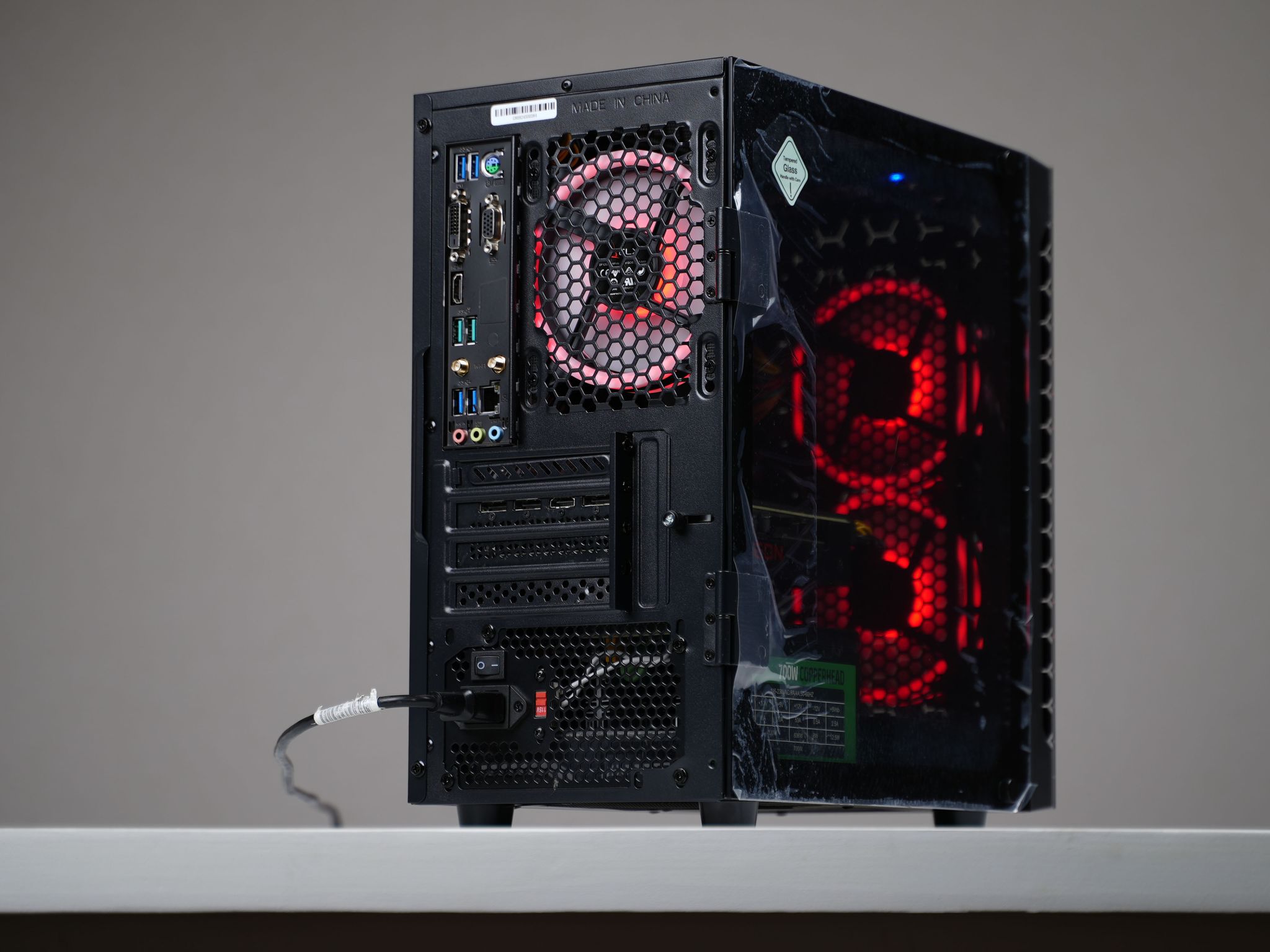 “6000FORM” RX 6600XT Ryzen 5 5600G 16GB .5TB Windows 11 PRO Gaming PC Powerhouse