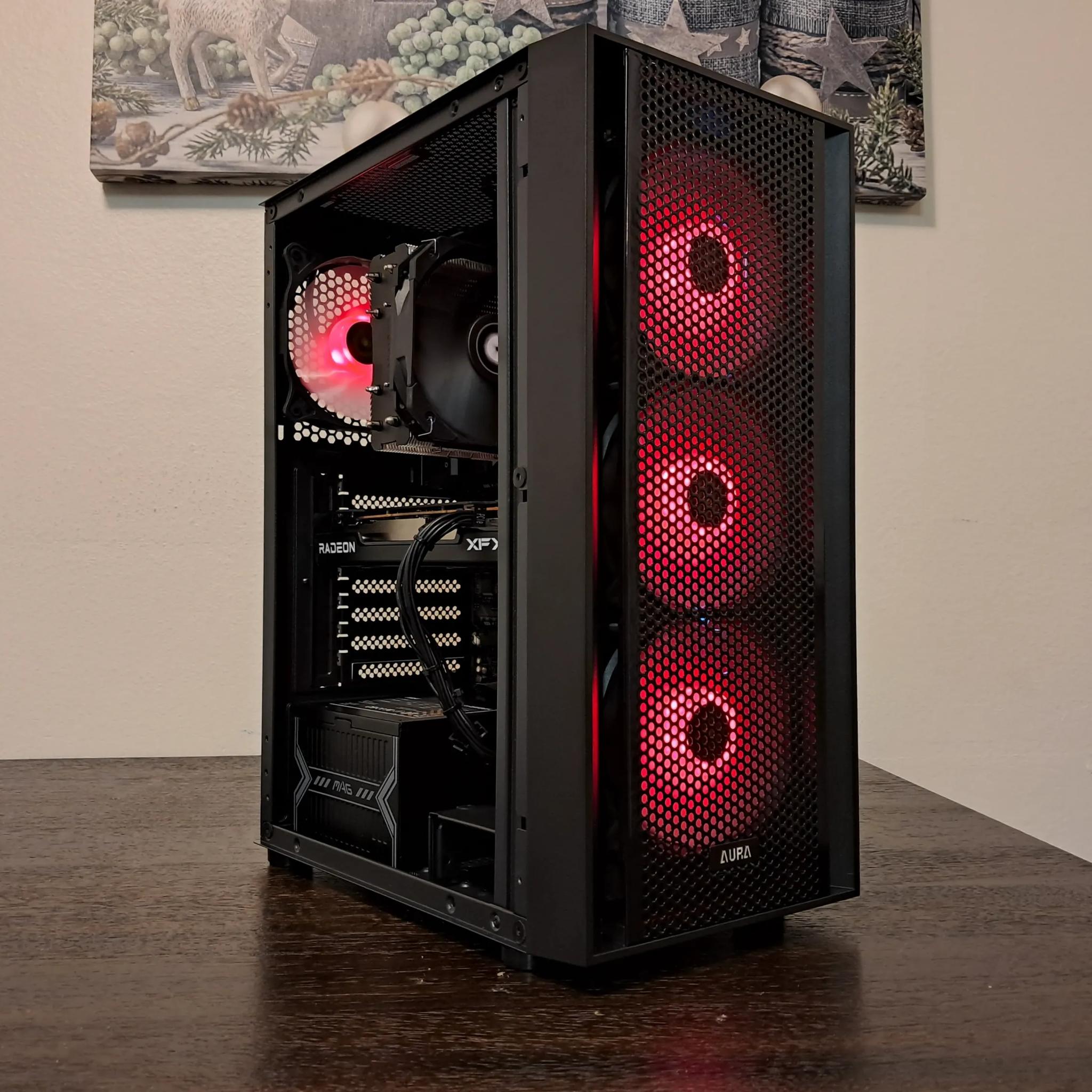 ⚫⚔️1080p Ultra Slayer⚔️⚫ Radeon RX 6650 XT 8GB | Intel Core i5-10400 | 1TB SSD