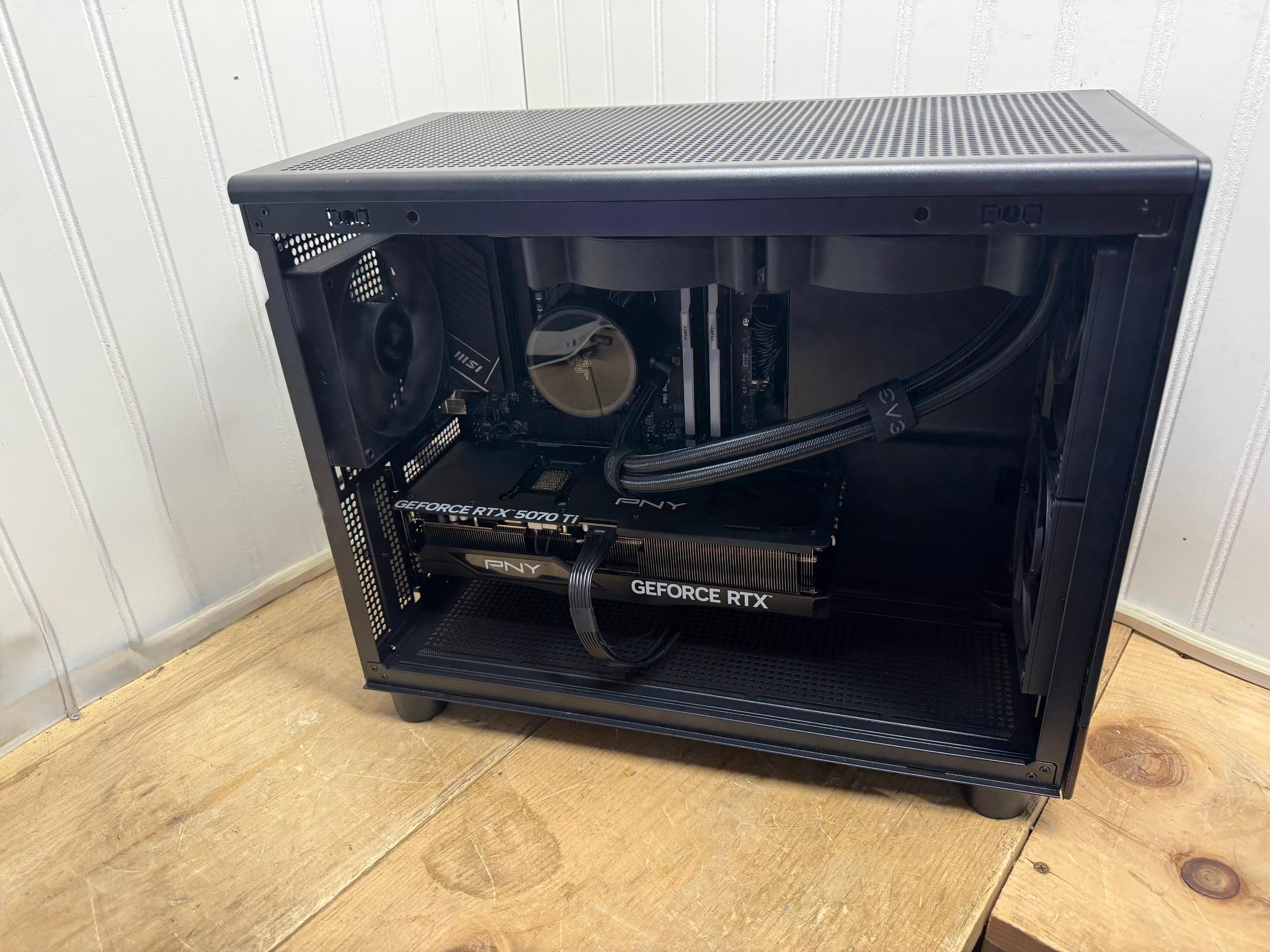 BLACK THUNDER 5070TI/ 7700/5TB storage/32G DDR5/850W B+ PSU/B650 price includes shipping to lower48