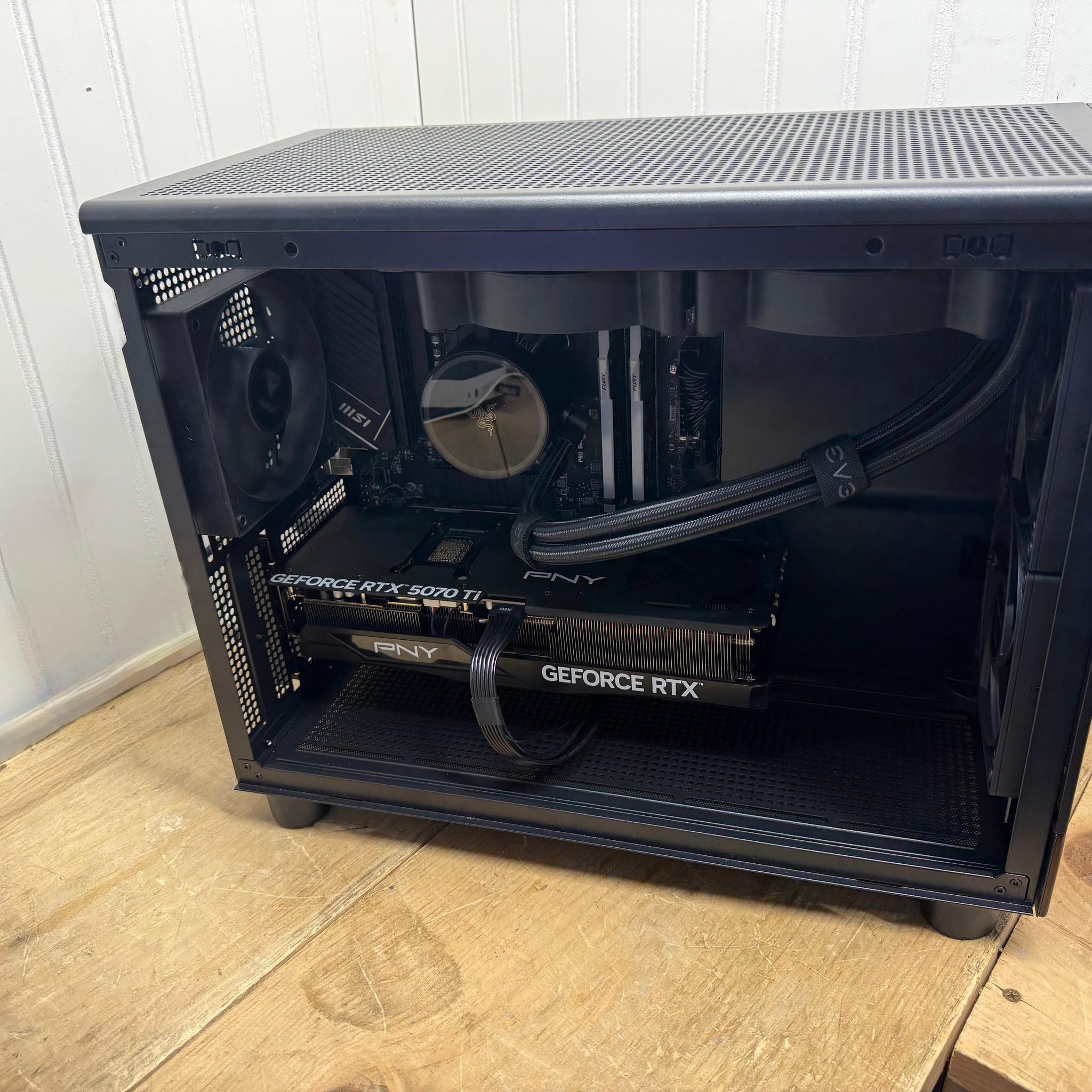 BLACK THUNDER 5070TI/ 7700/5TB storage/32G DDR5/850W B+ PSU/B650 price includes shipping to lower48
