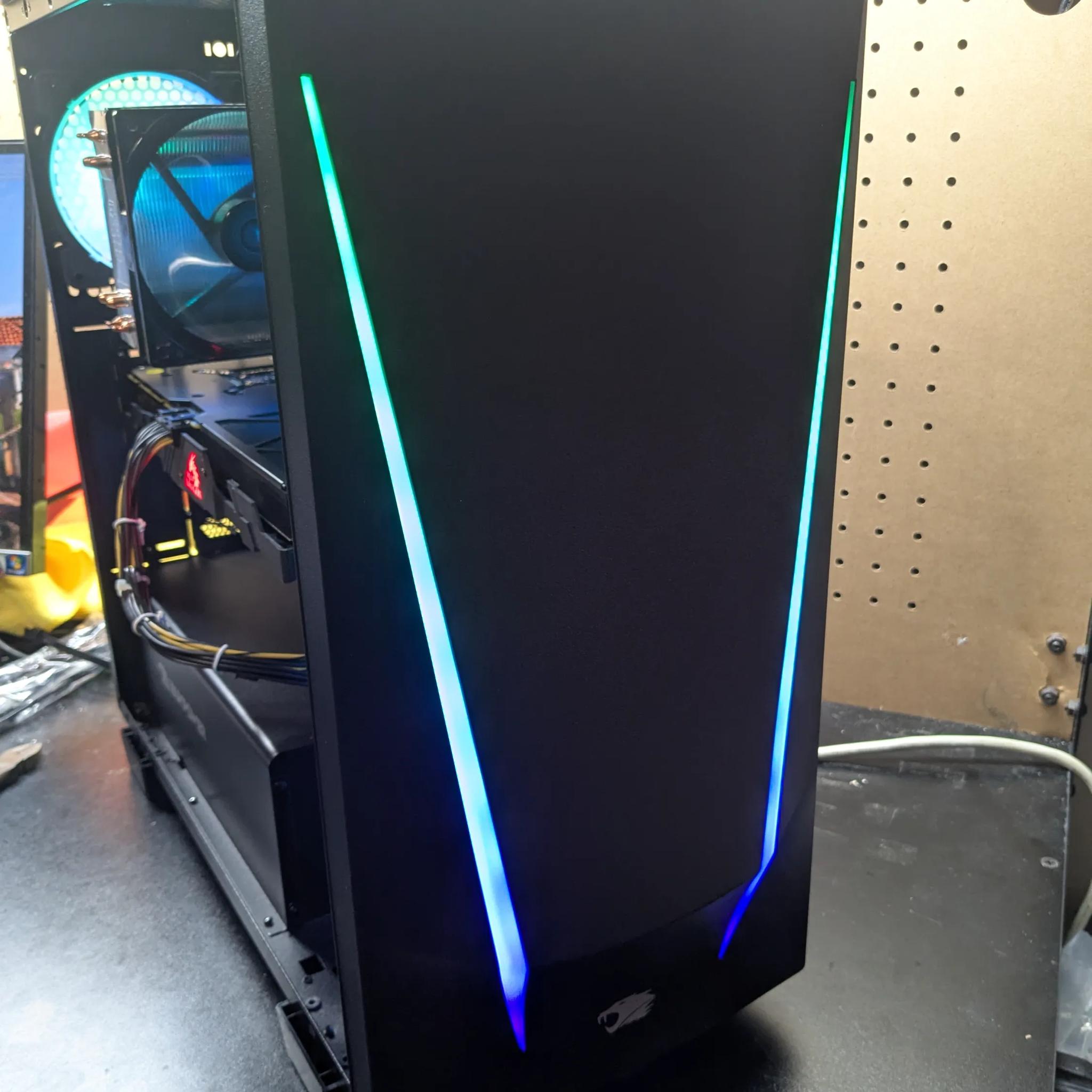 Marvel Rivals Ready | 180 Day Warranty | i7-6700K, 16GB DDR4, AMD Vega 56 8GB, 500GB SSD, Win11 ,RGB