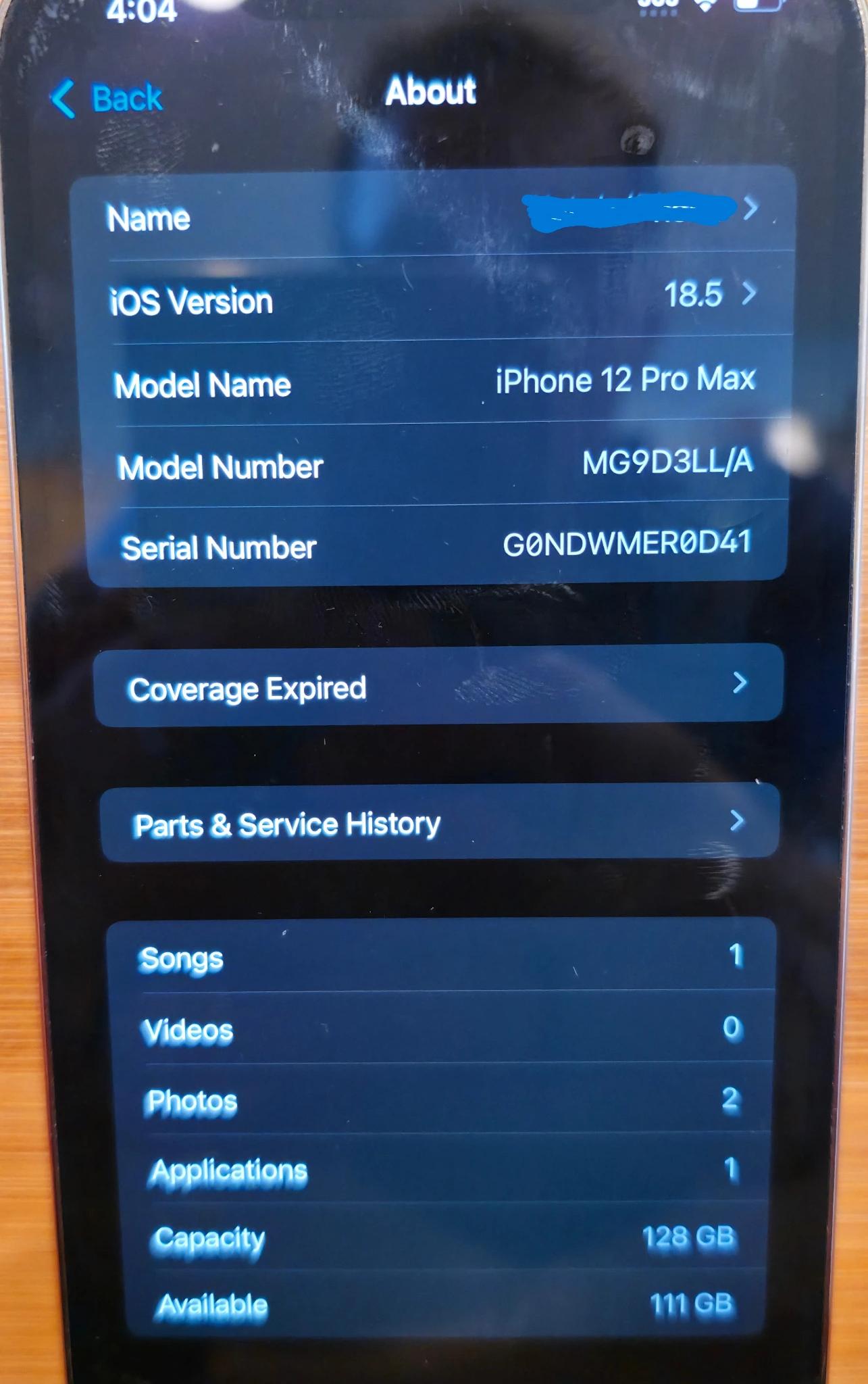 Iphone 12 Pro MAX Gold