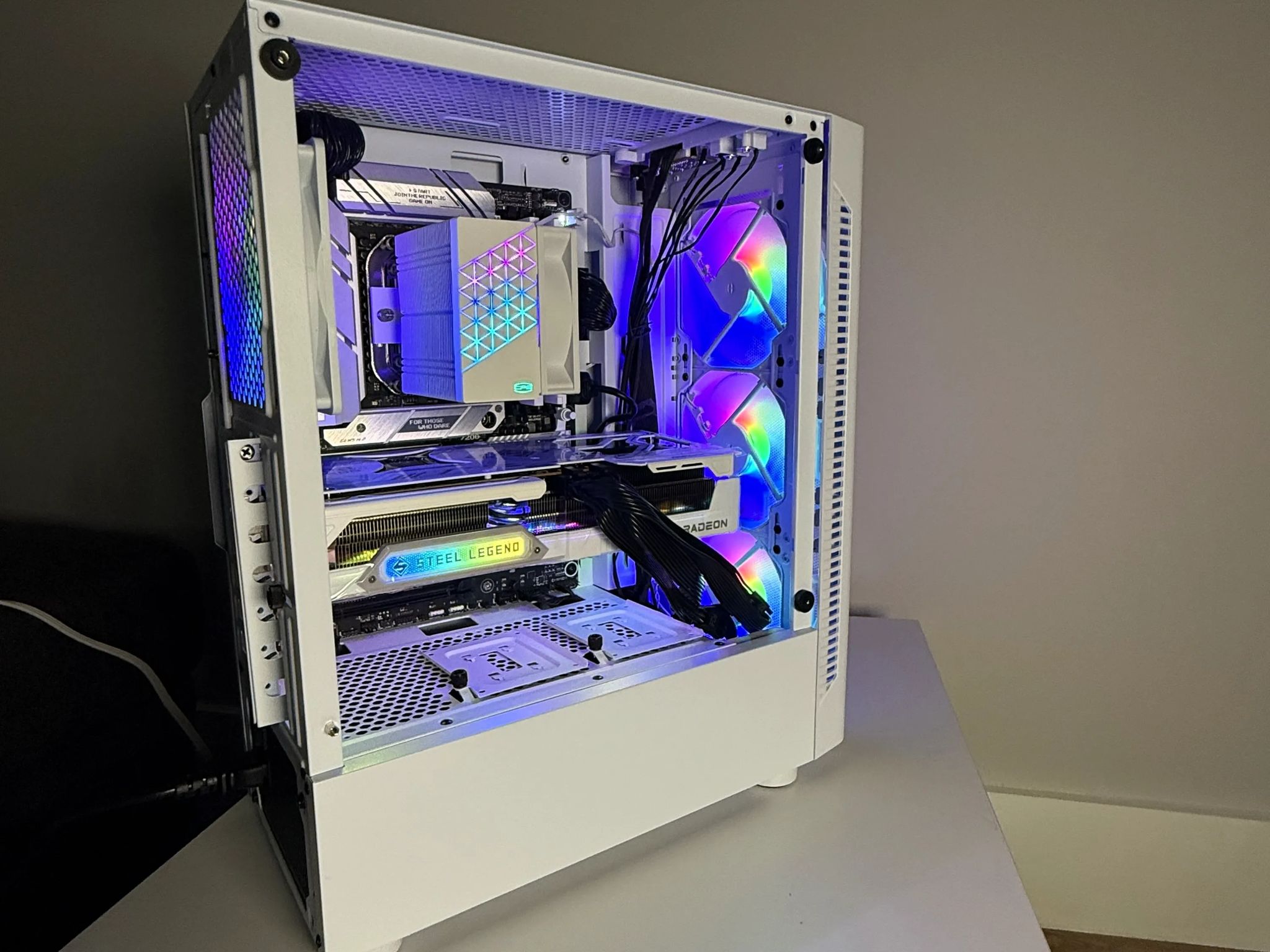 Rx 9060 XT Steel Legend | Ryzen 5 | 16g DDR4 | 1Tb Nvme SSD | 650w PSU | Free Shipping