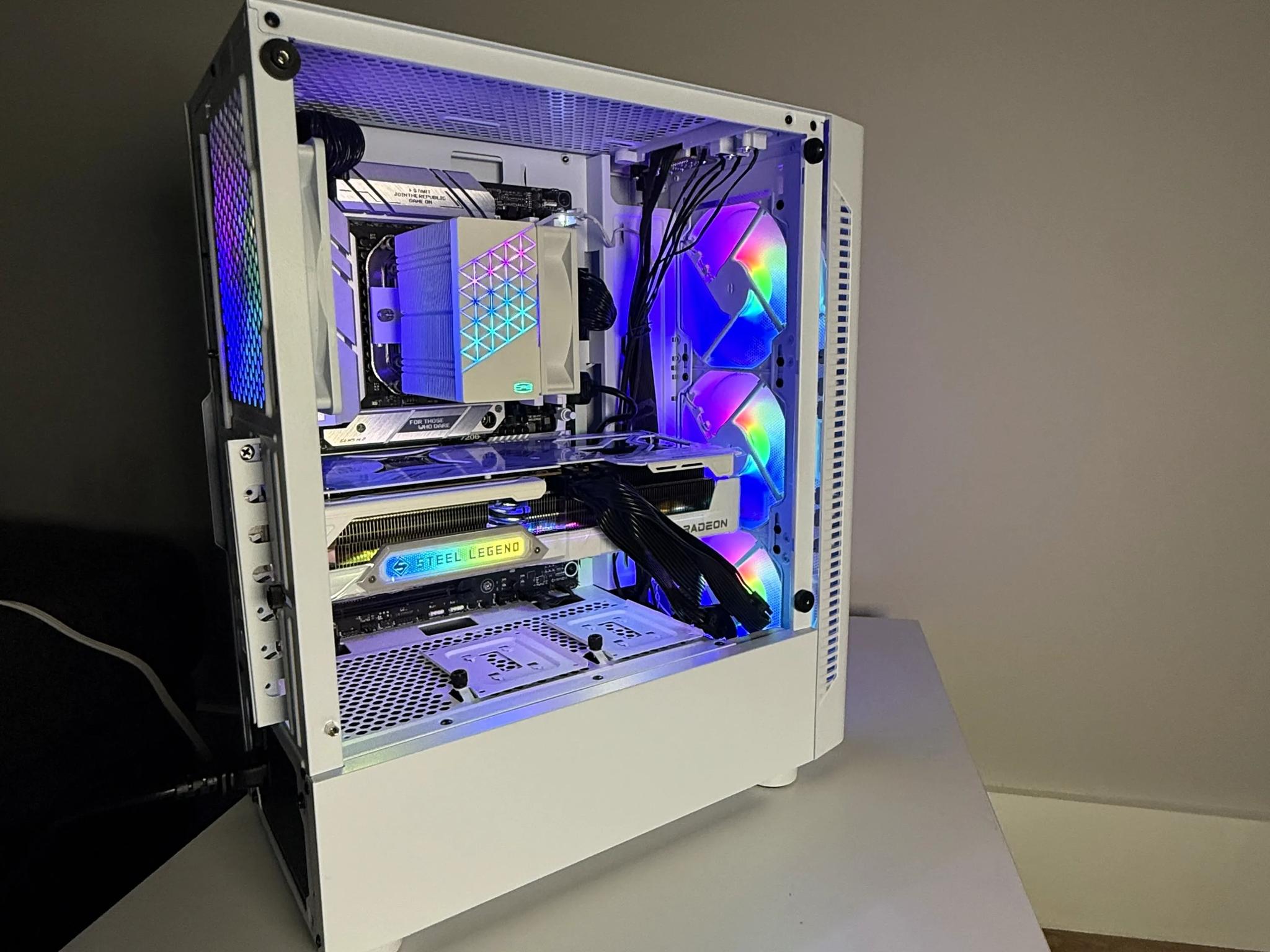 Rx 9060 XT Steel Legend | Ryzen 5 | 16g DDR4 | 1Tb Nvme SSD | 650w PSU | Free Shipping