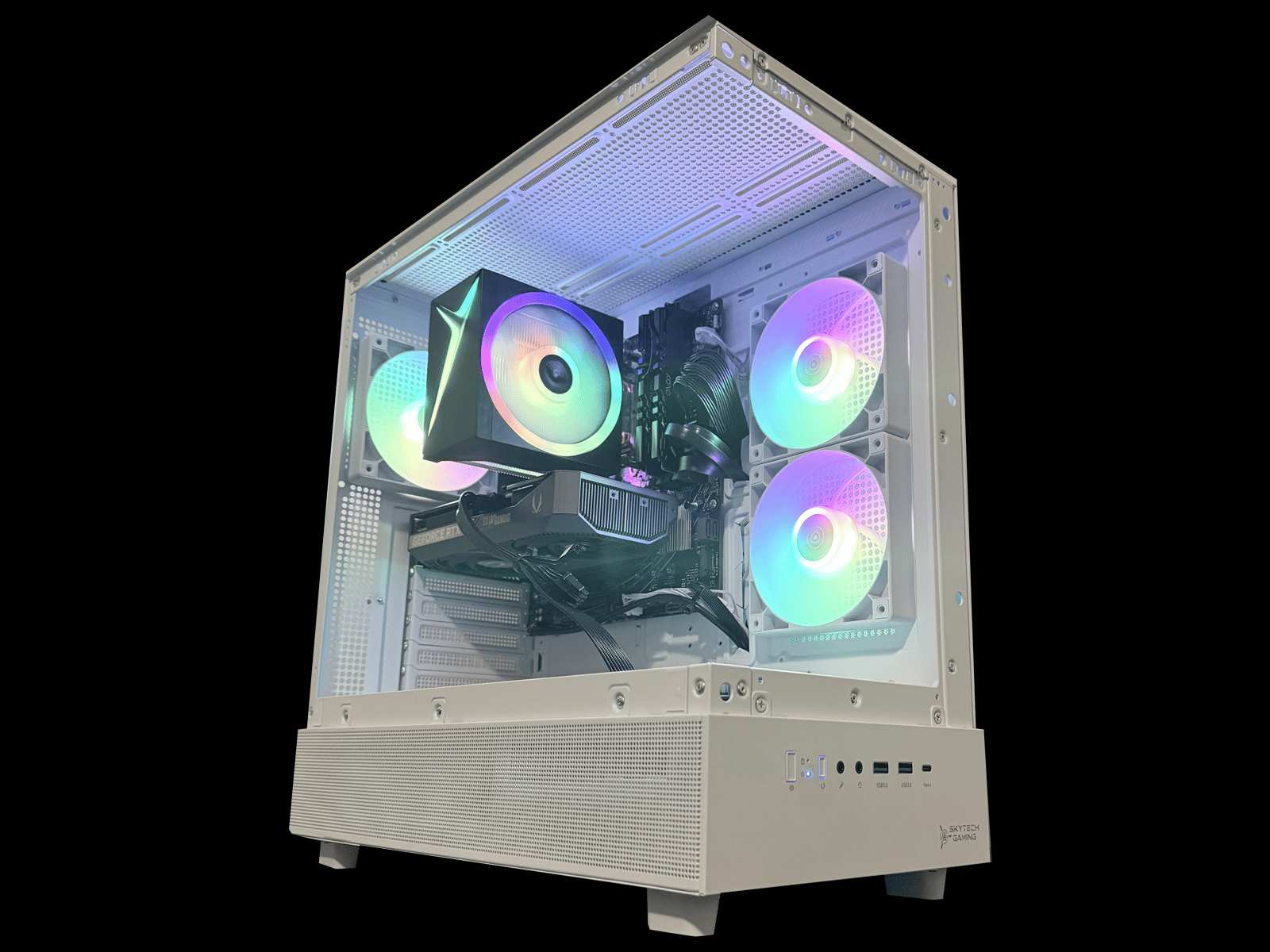 5060 - Ryzen 5 7600 - Prebuilt Azure 3 from Skytech Gaming