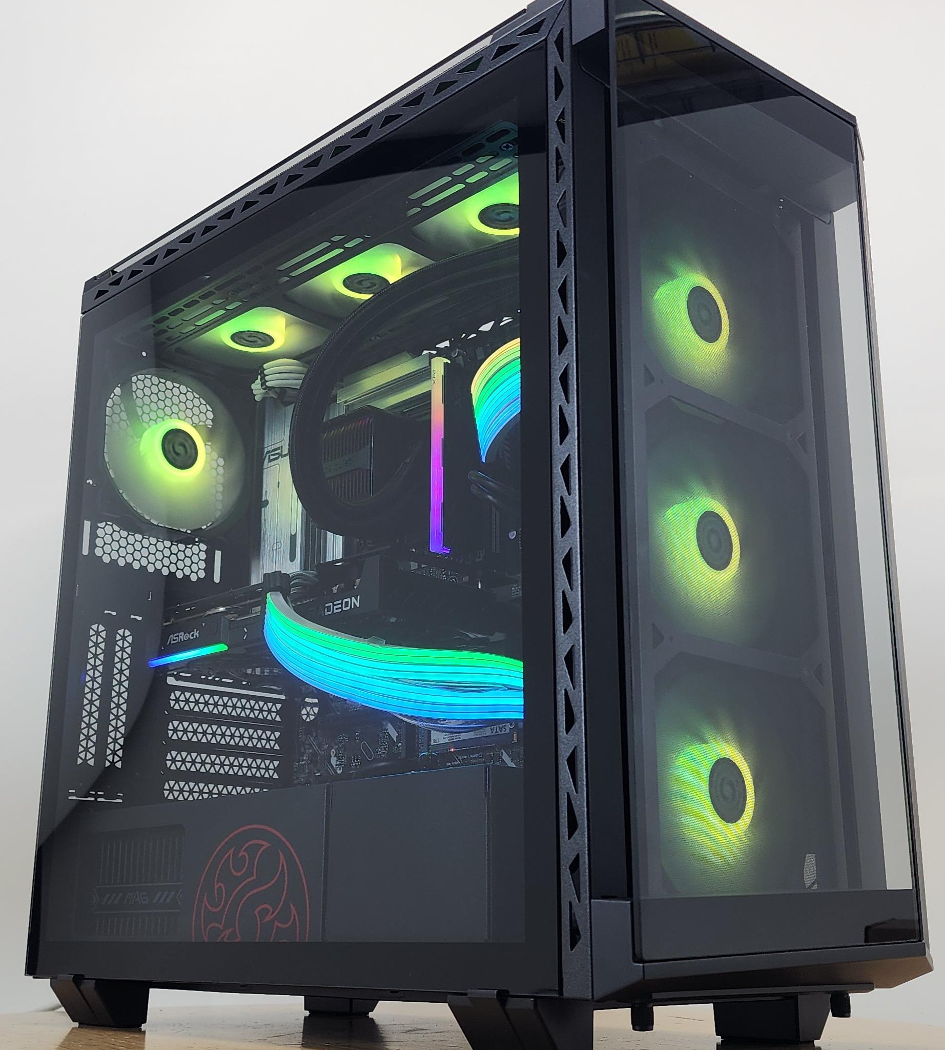 Gaming PC Ultra 7 265KF 16GB RAM 1TB SSD RX 9060 8GB Windows 11 Computer