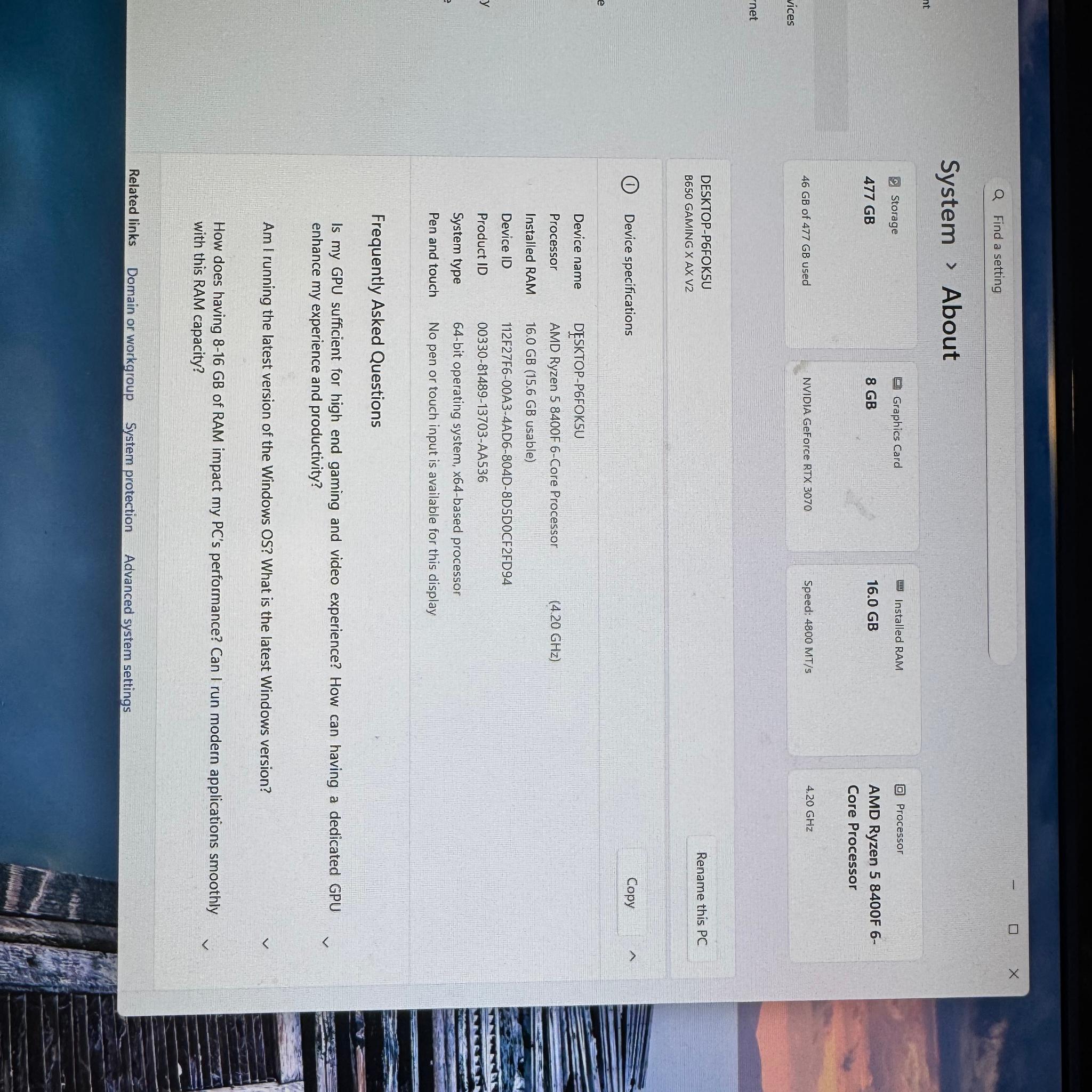AM5 1440p PC