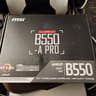 LIKE NEW B550-A PRO MOTHERBOARDS